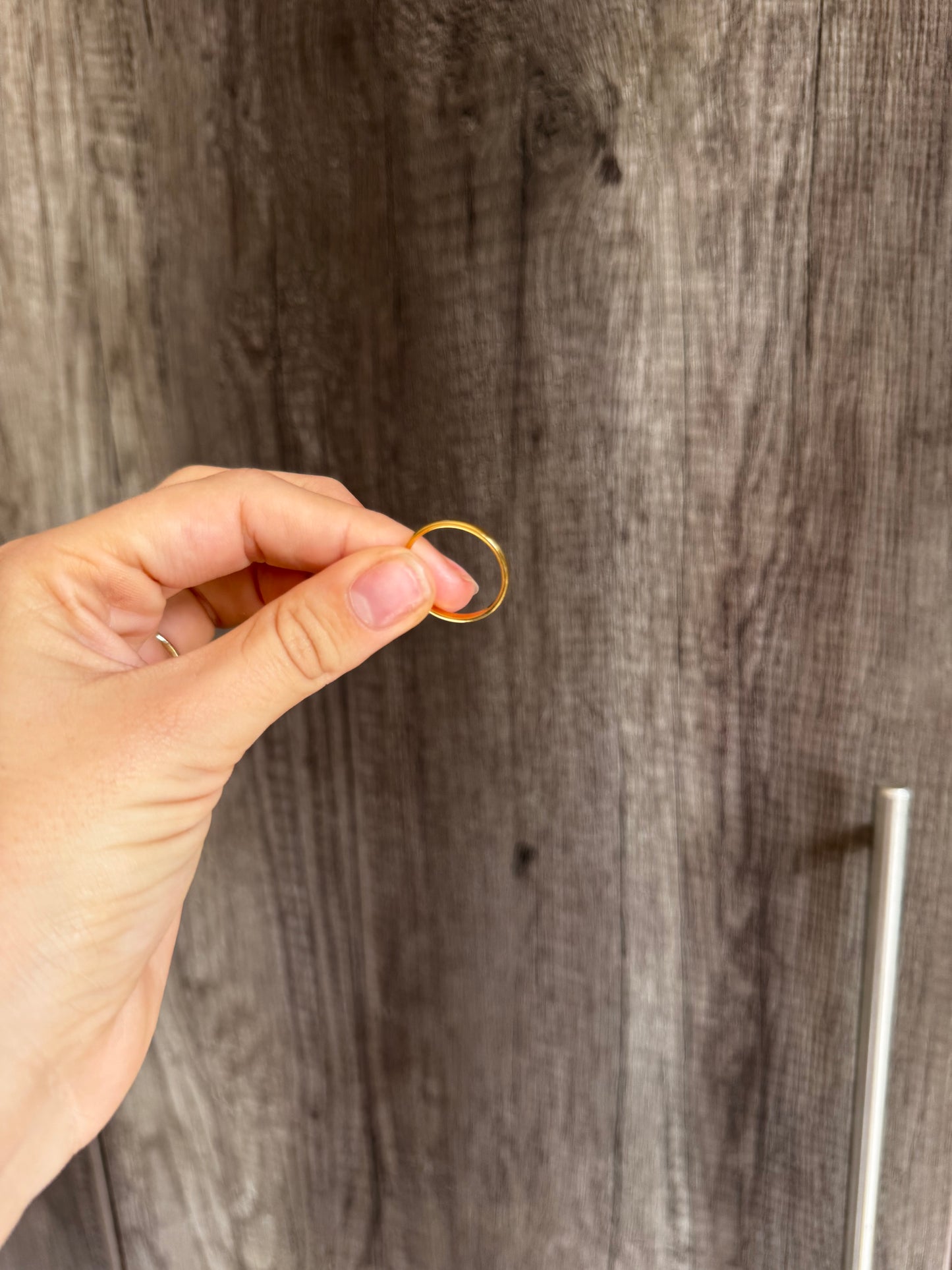 Brand New gold ring from GRACE THE BRAND (L)