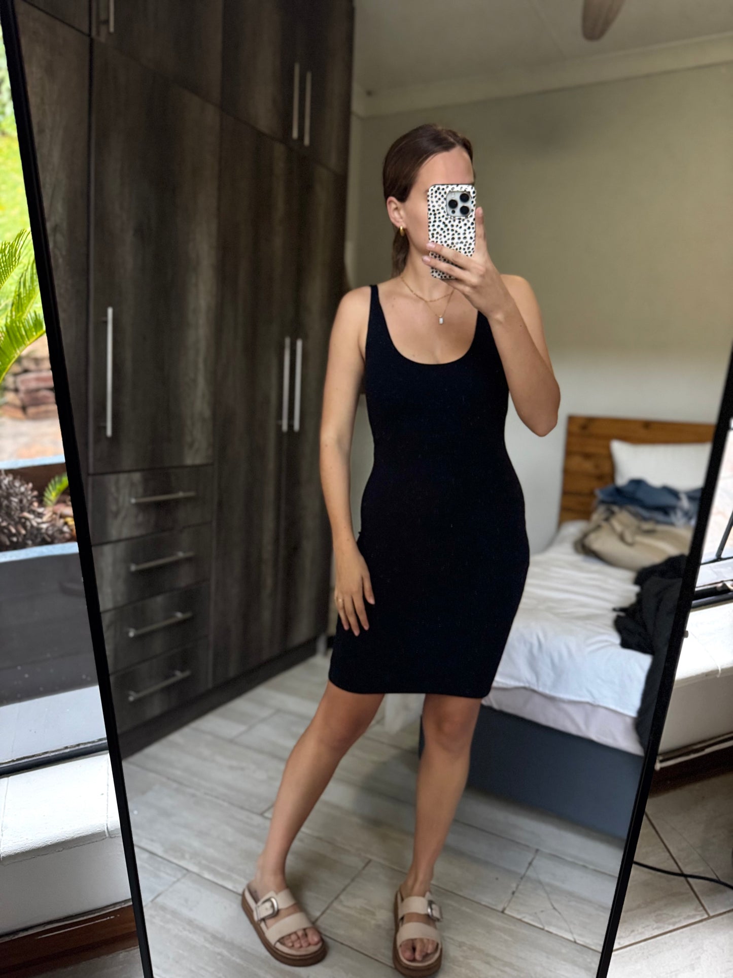 Cotton on black dress (OO)