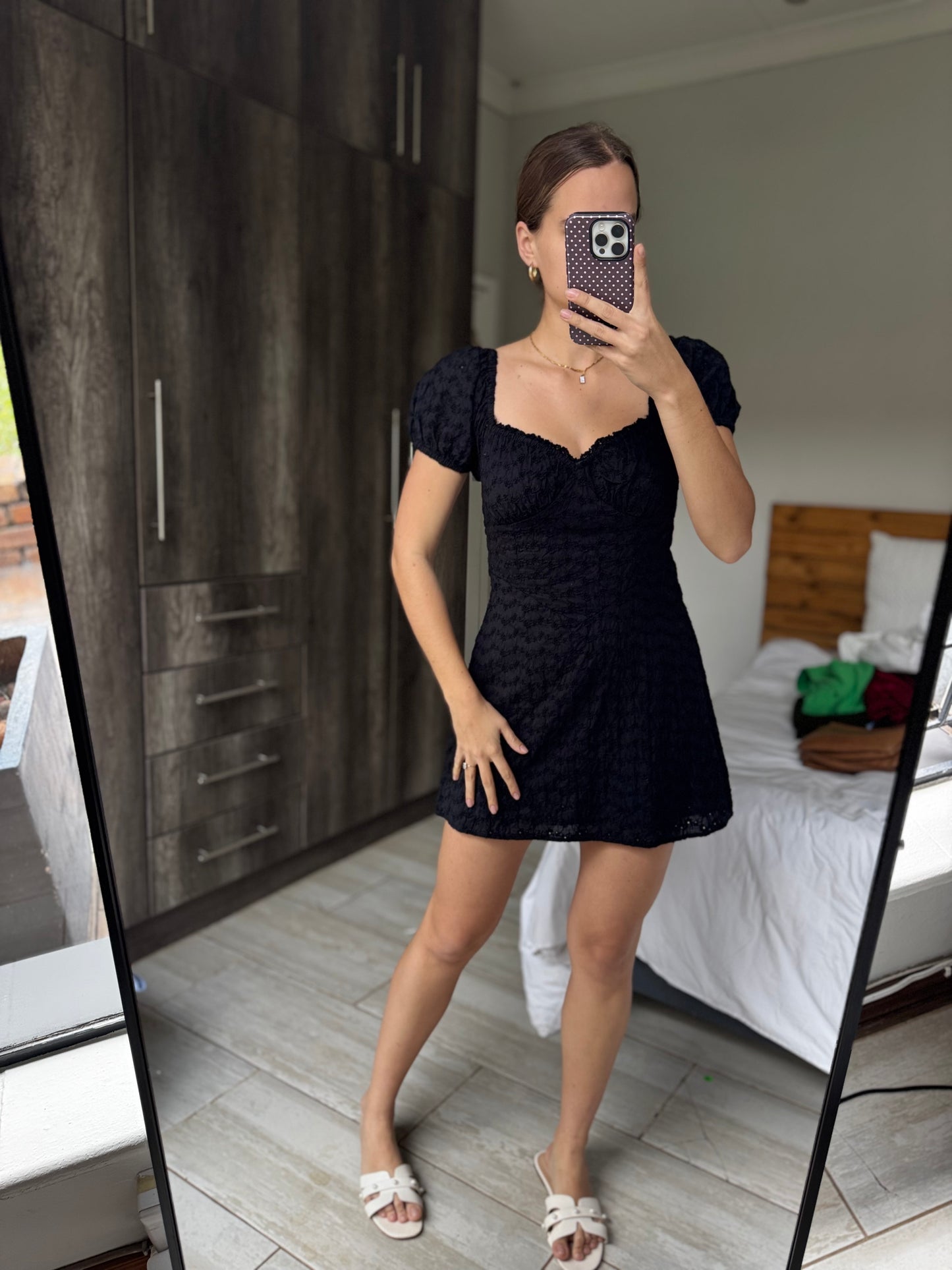 Cotton on black dress (L)