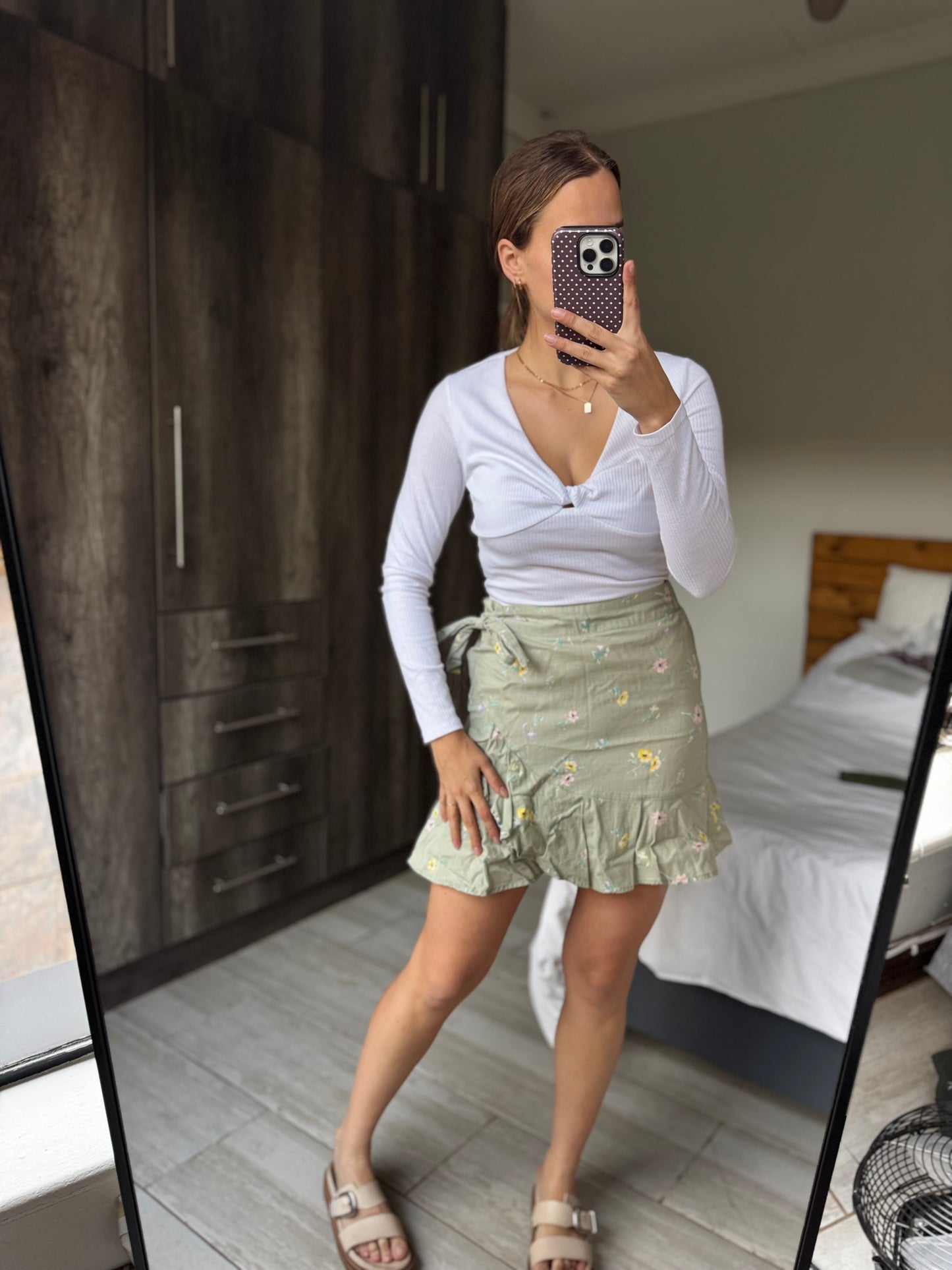 Cotton on ribbed top (H)