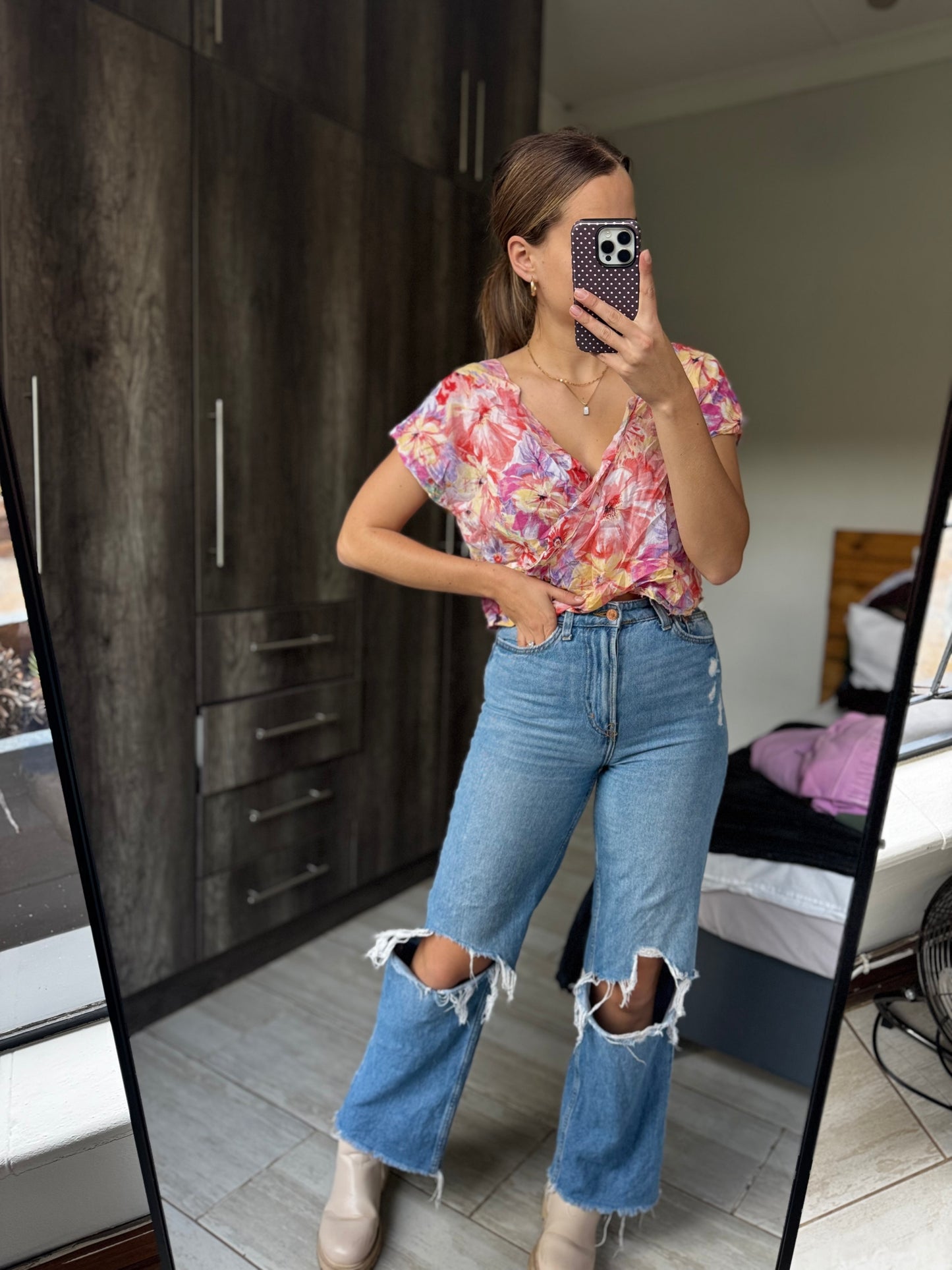 Floral top (KK)