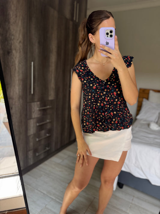 Woolworths floral top (R)