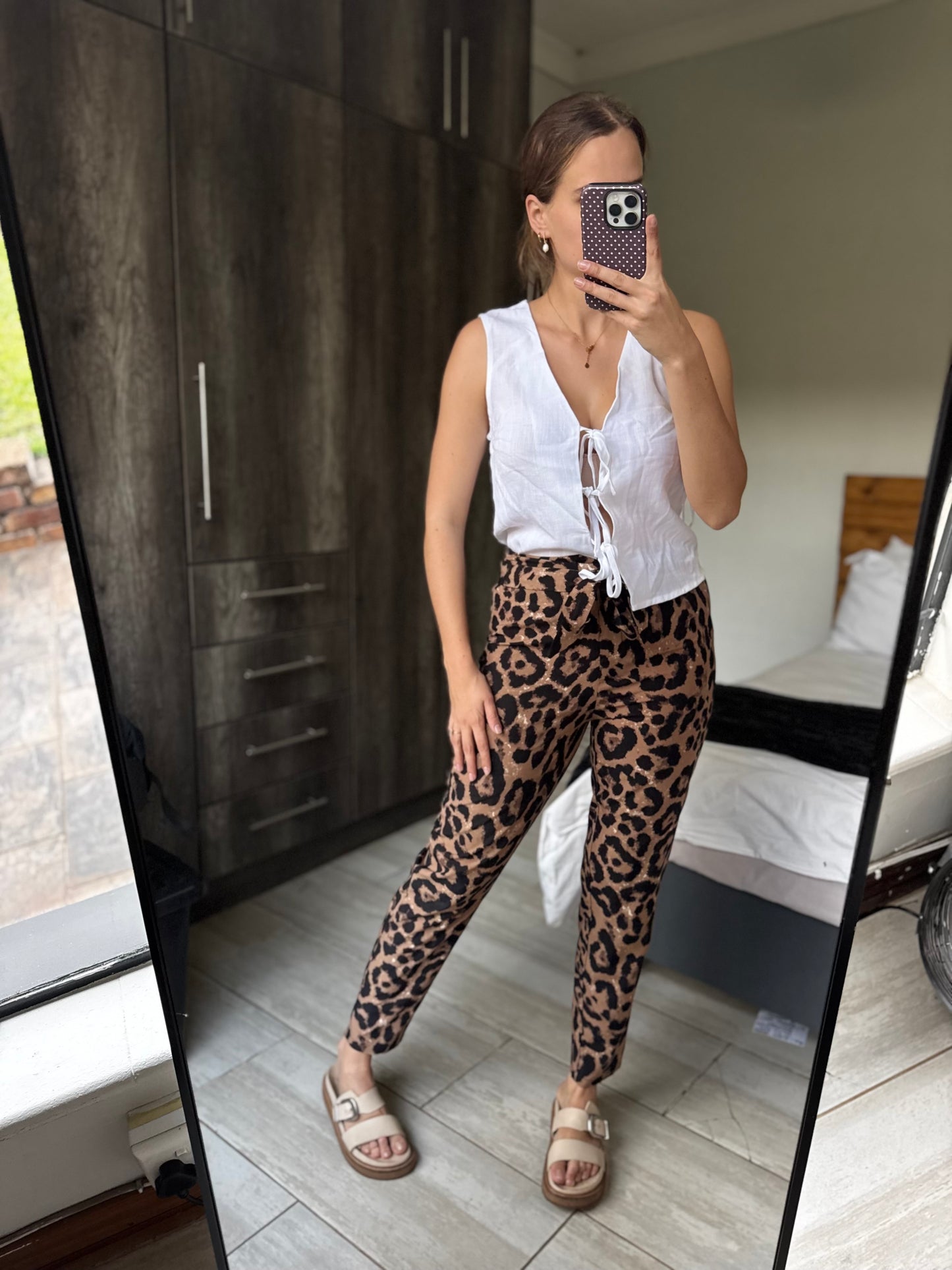 Leopard print pants (EE)