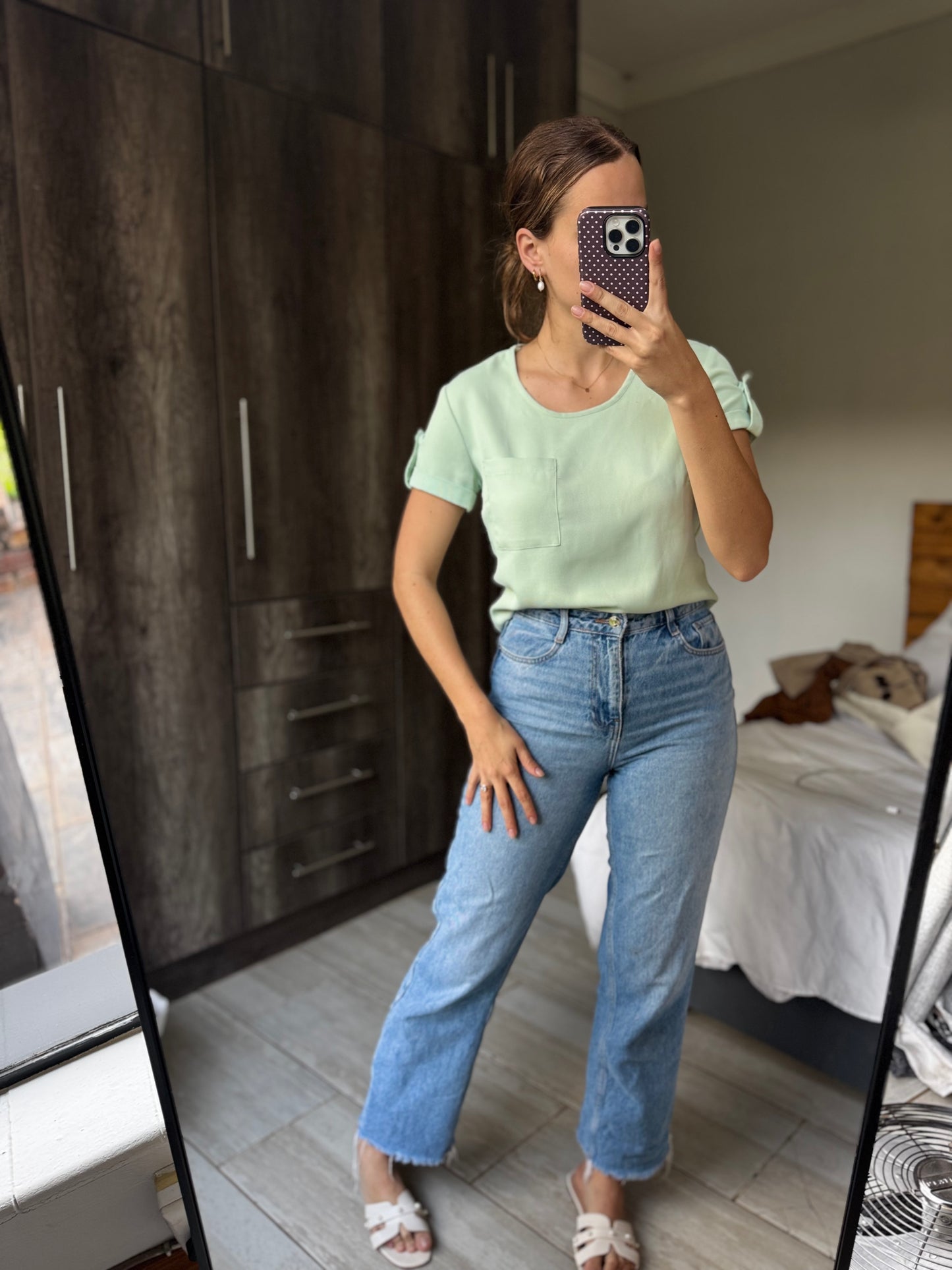 Pastel green top (PP)