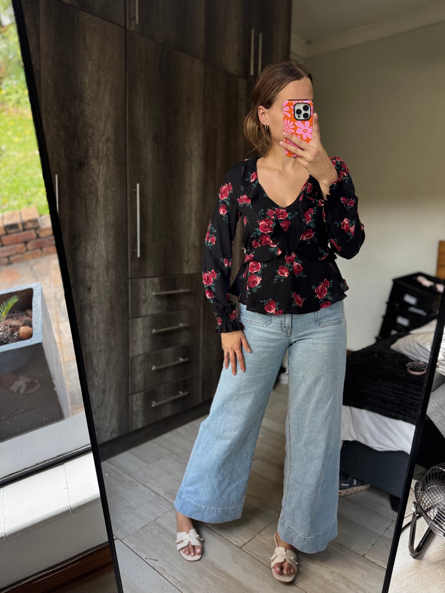 H&M floral top (I)