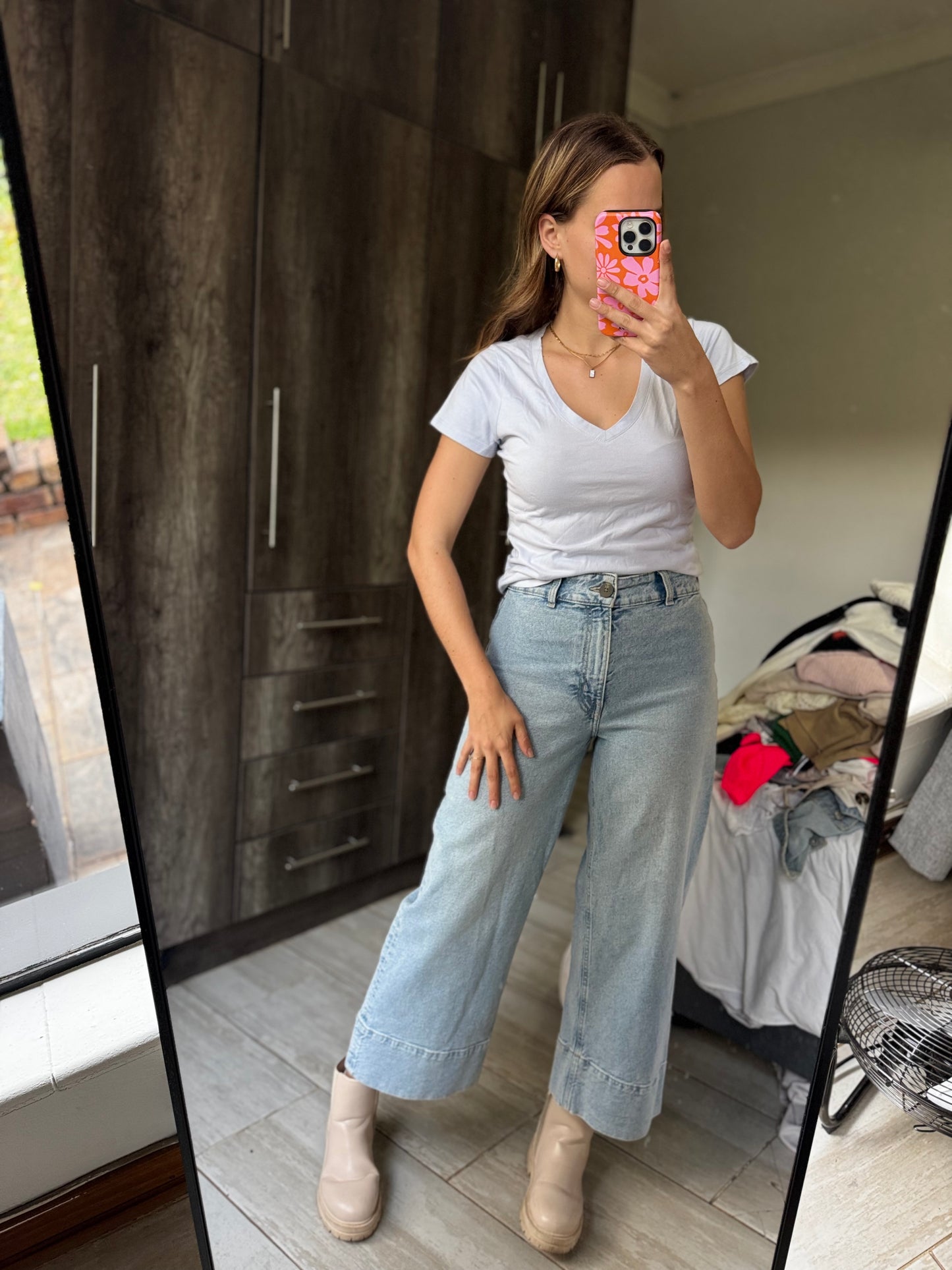 Cotton on blue top (G)