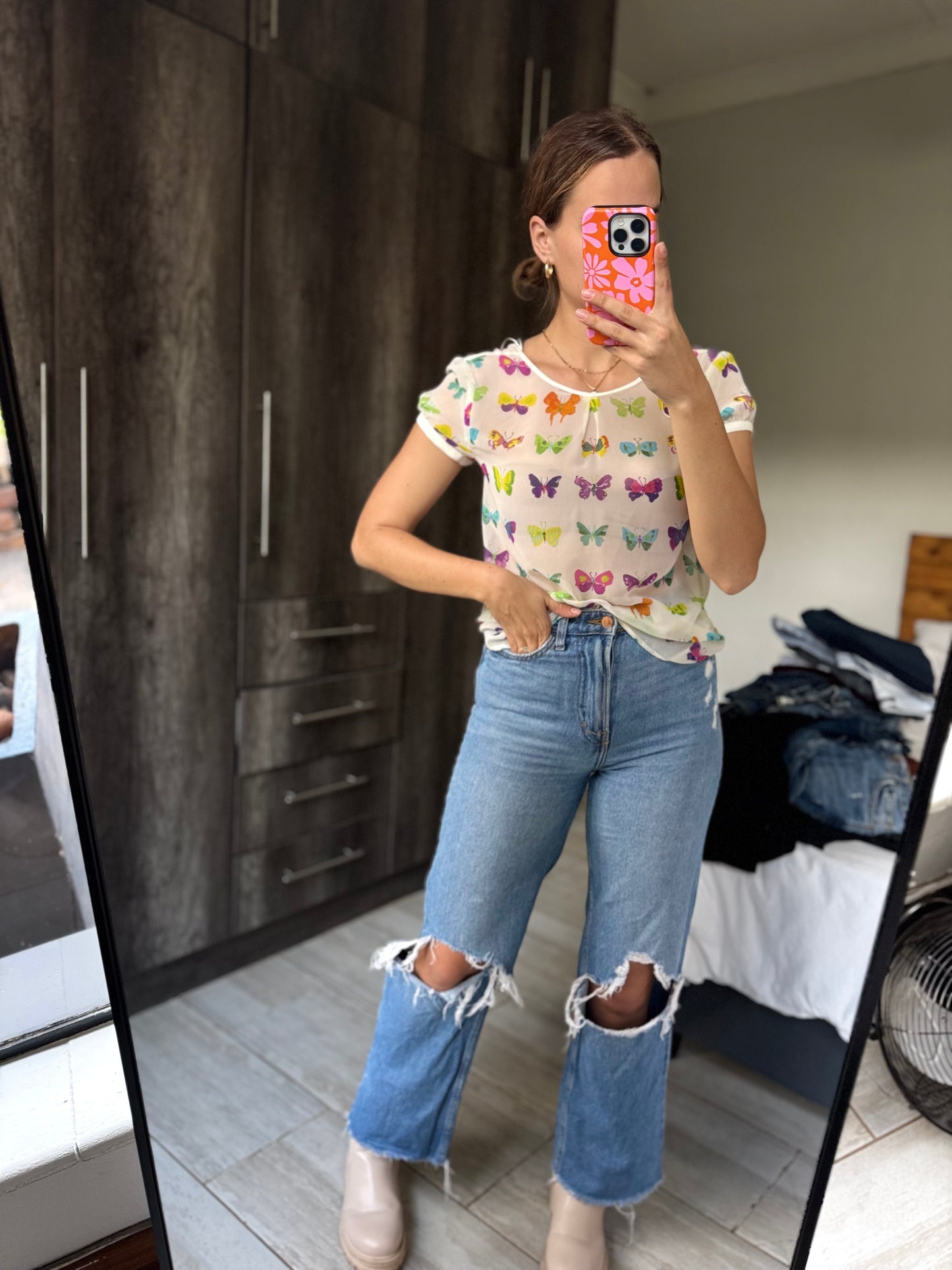 ZARA pretty top (Q)