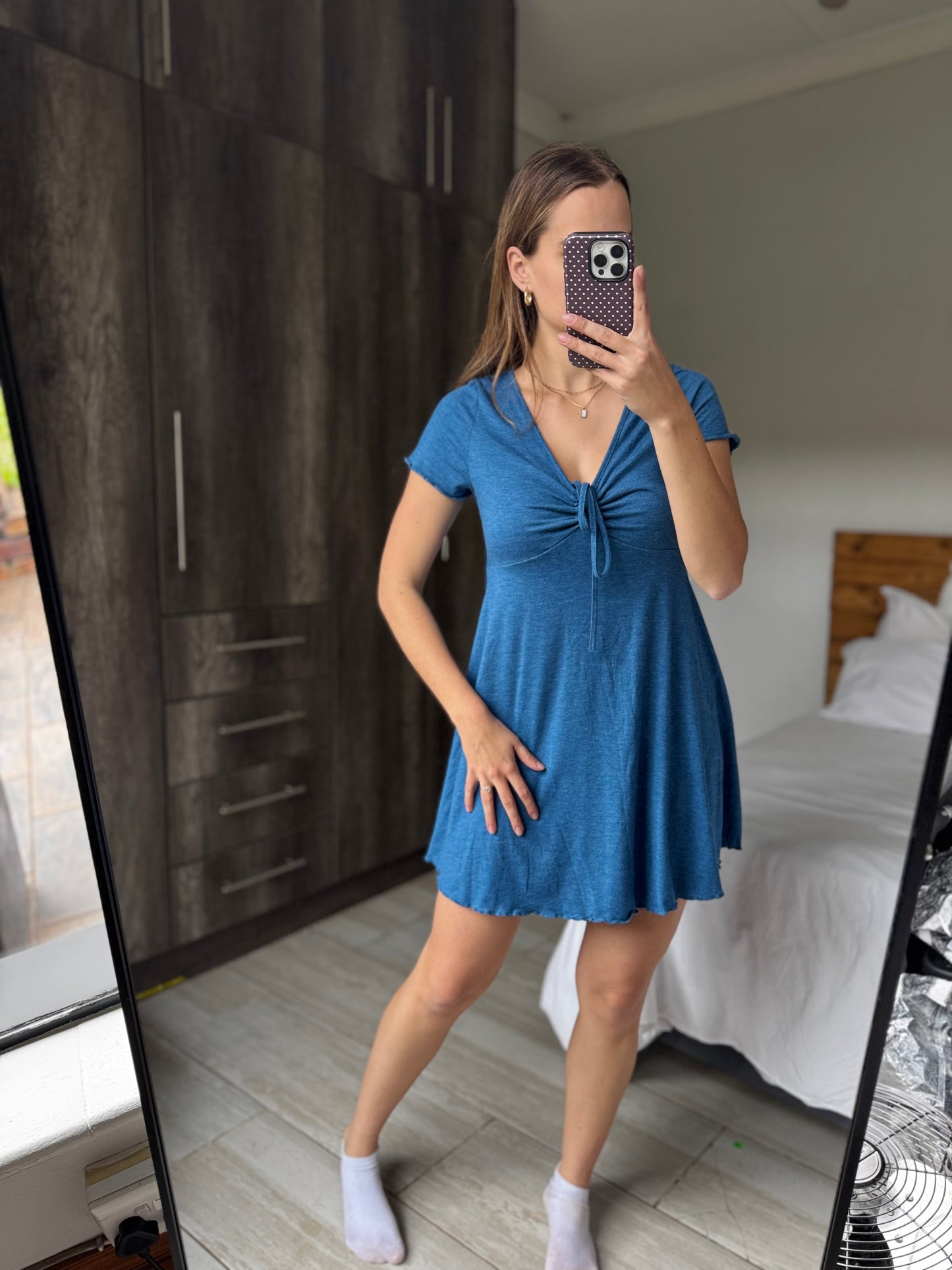 Pretty blue dress (O)