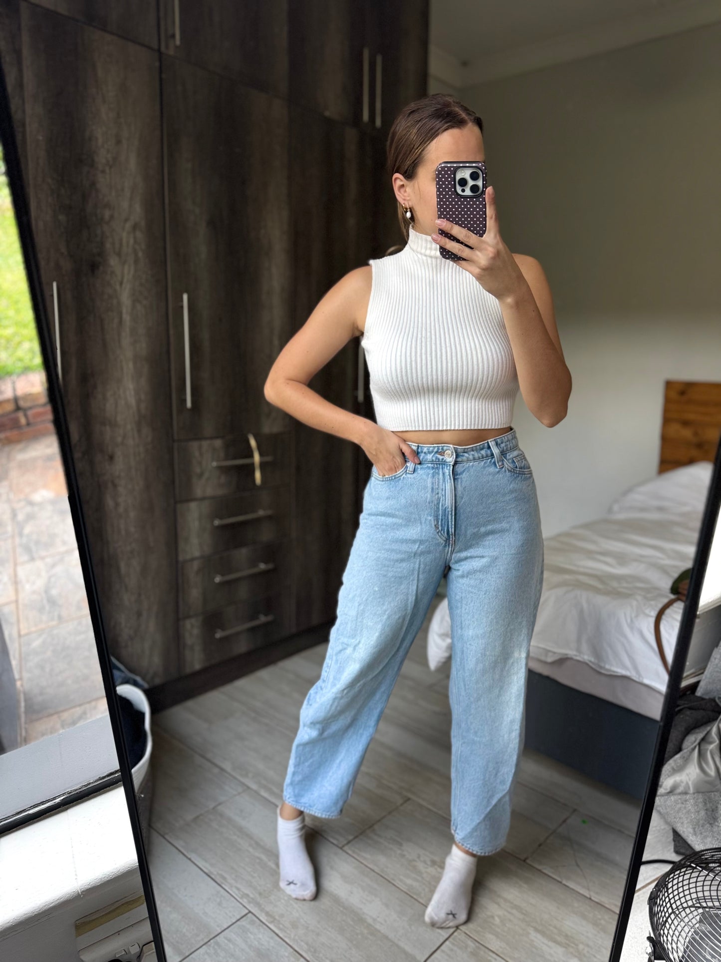 H&M barrel jeans (HH)