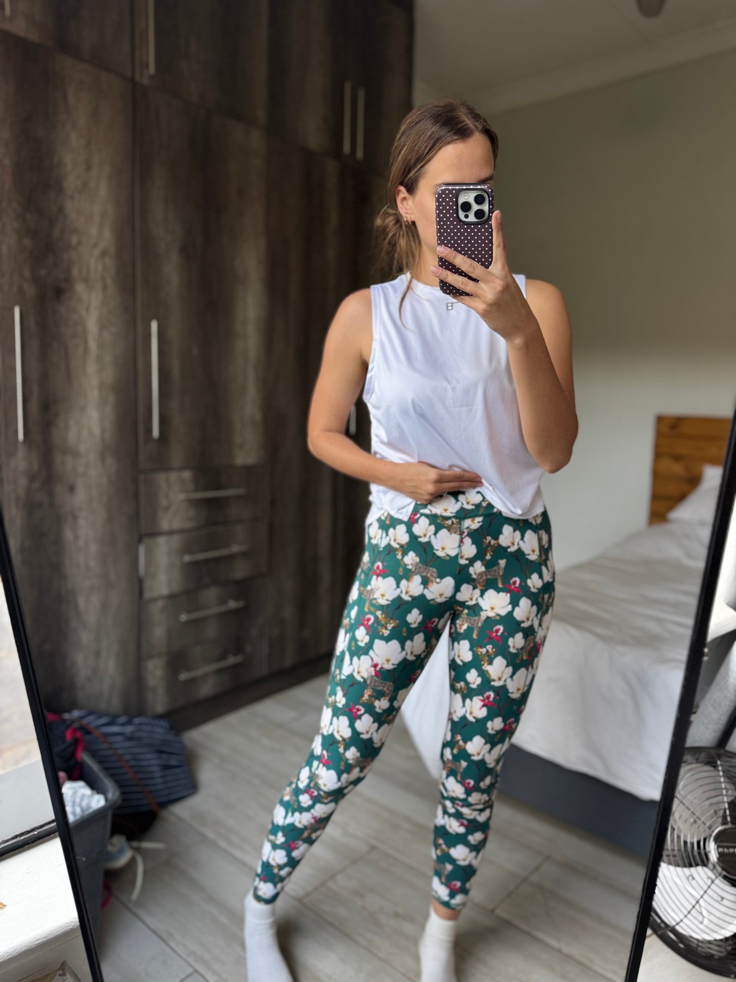 Floral gym leggings (X1)