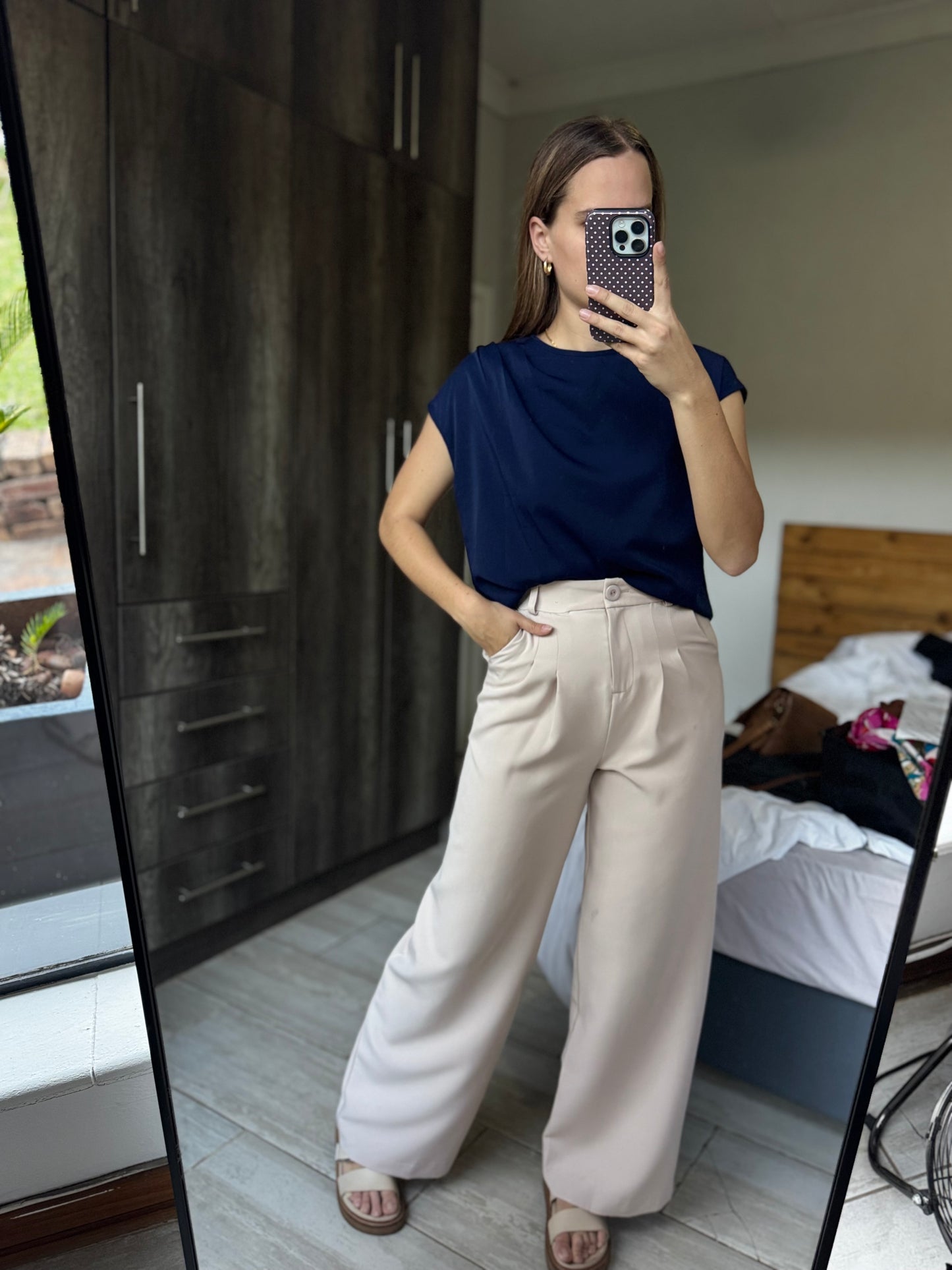 Navy top (QQ)