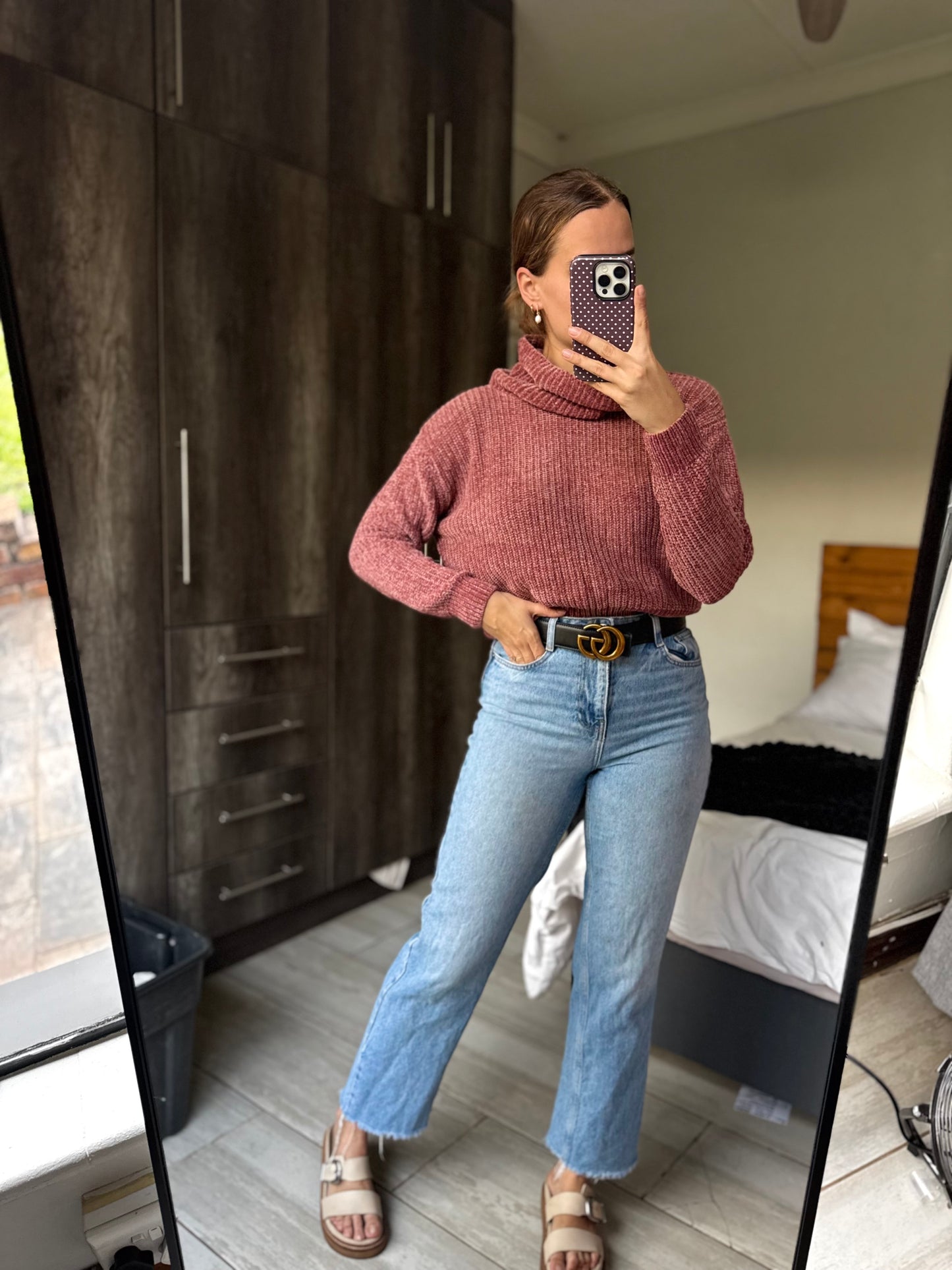 Soft knitted sweater (W)