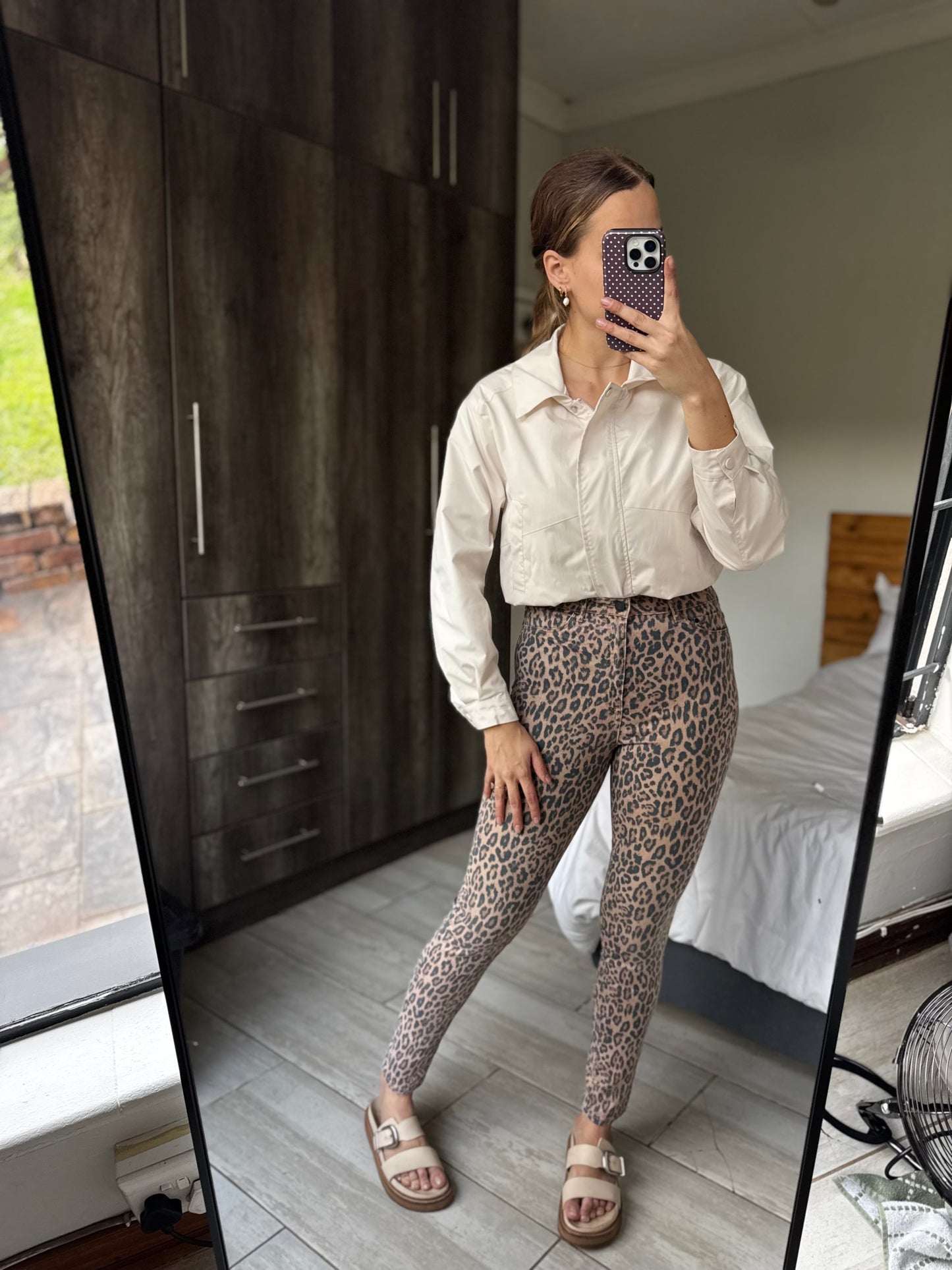 Leopard print jeans (TT)