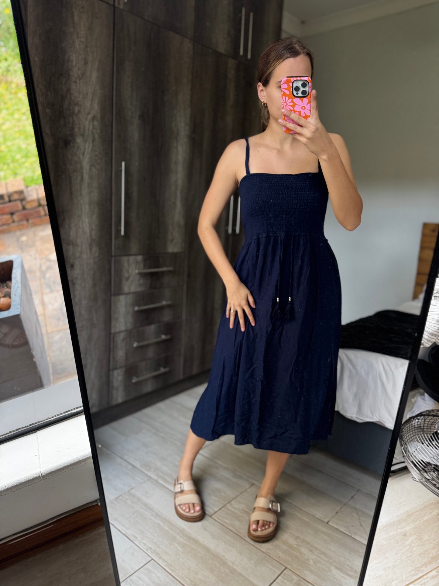 M&S navy dress (BB)