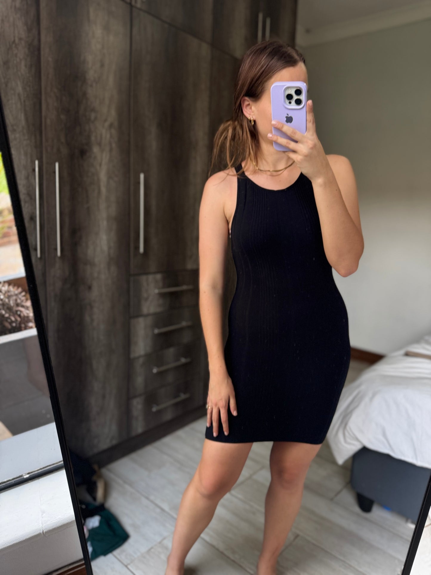 Cotton on black dress (MMM)