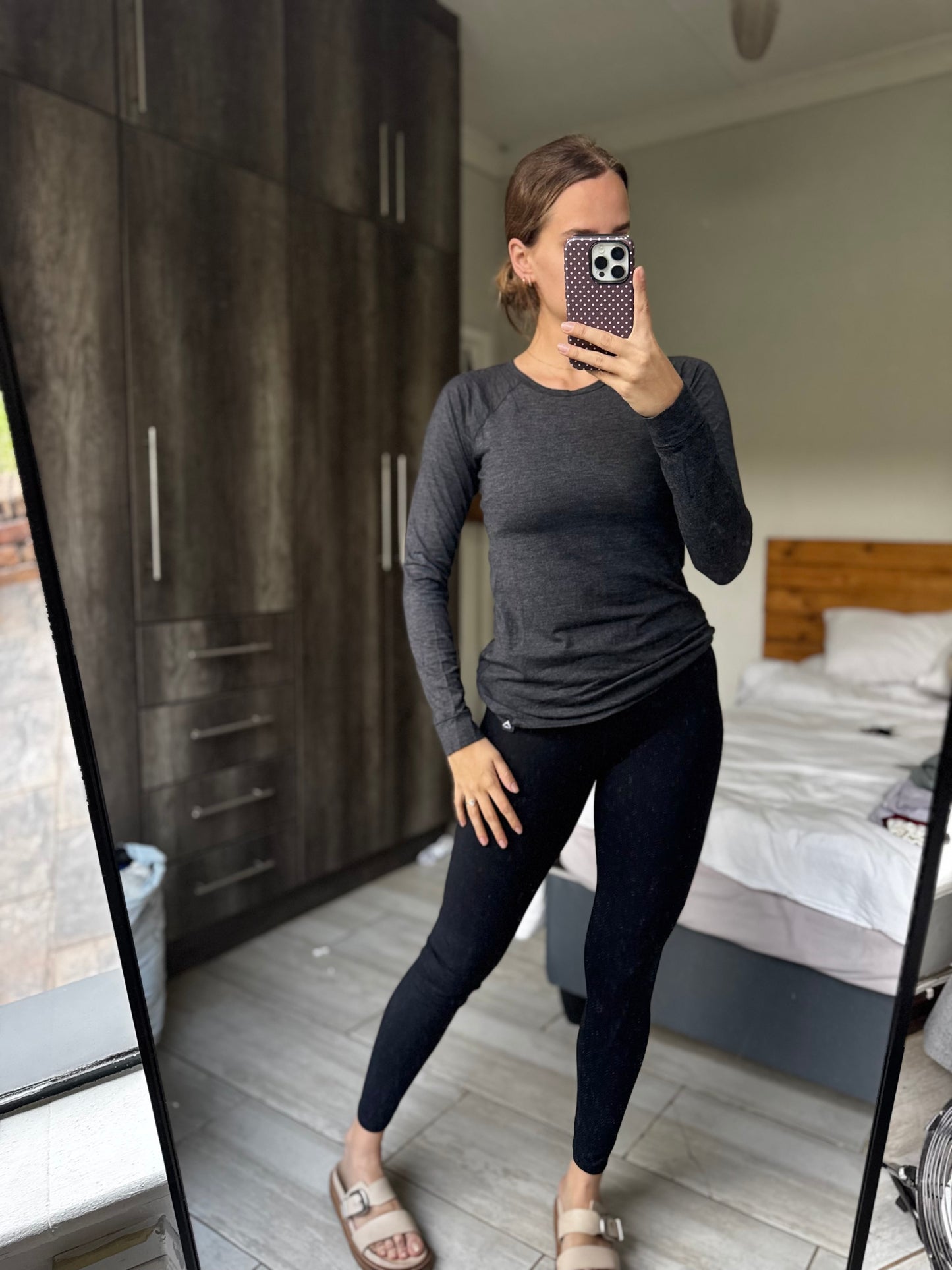 K-WAY grey top (X1)