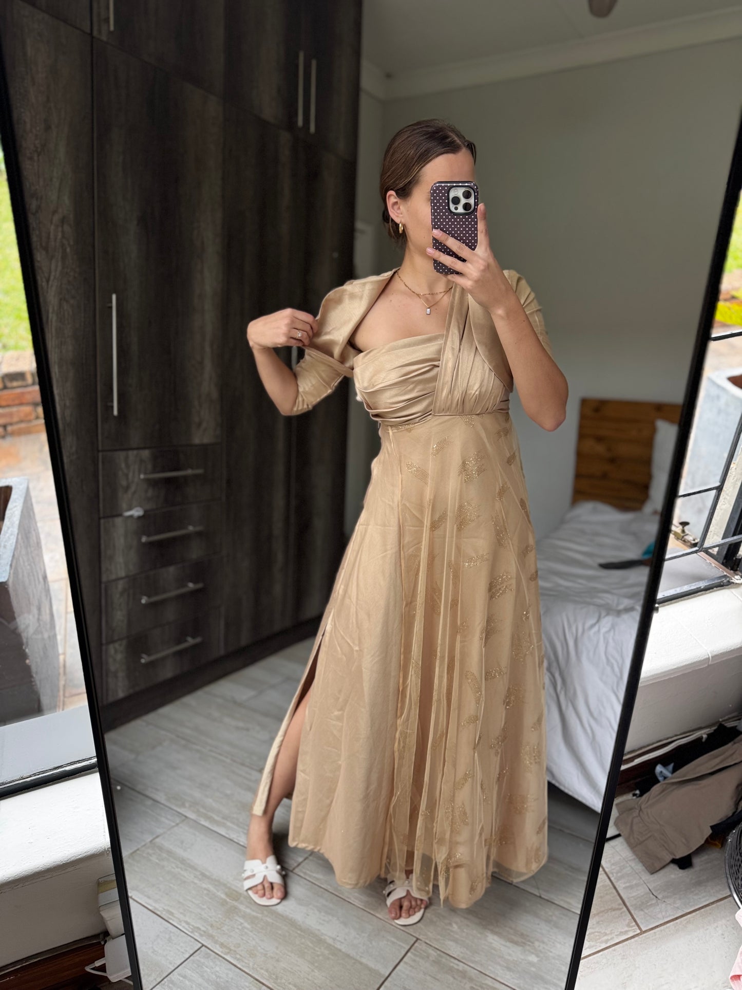 Stunning brown dress (OO)