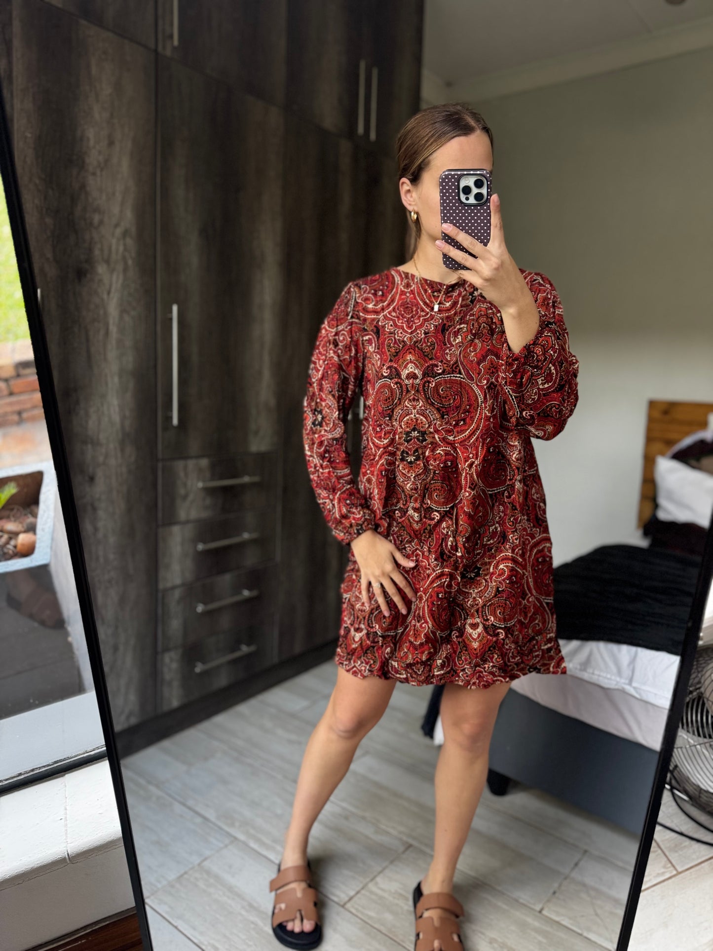 Dear Dawn maroon dress (KK)