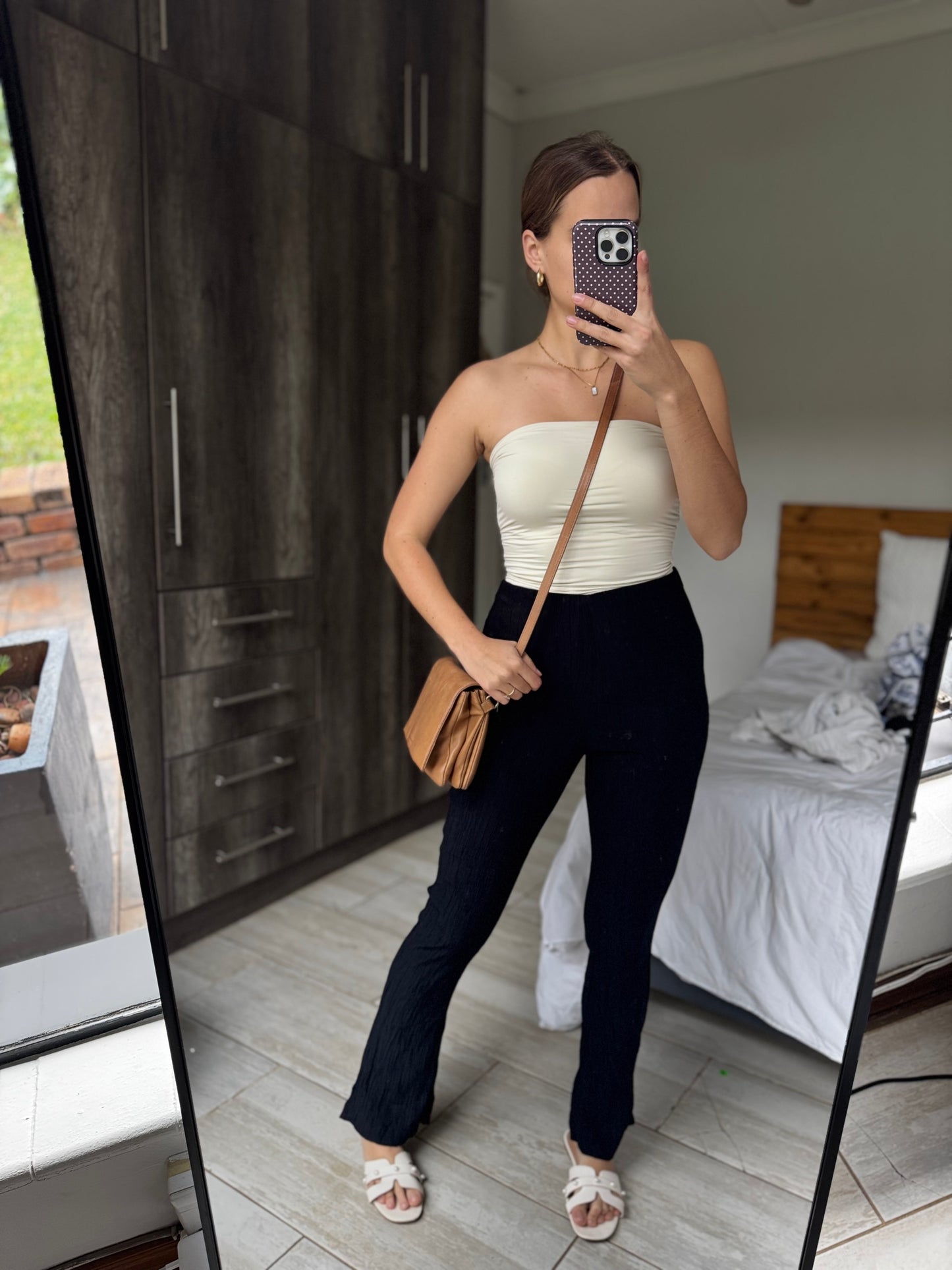 H&M black pants (L)