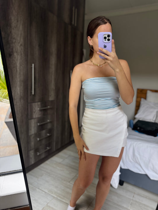 Blue striped top (RR)