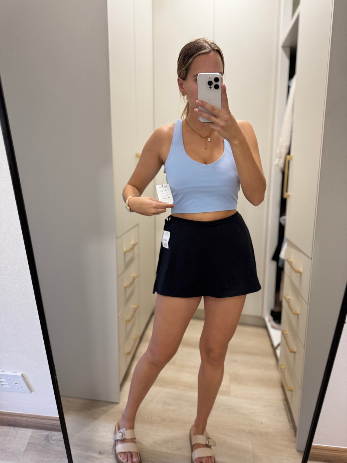 Brand New Cotton on blue gym top (C)
