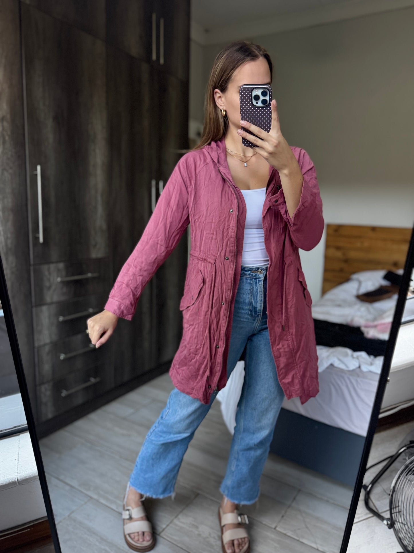 Refinery pink jacket (YY)