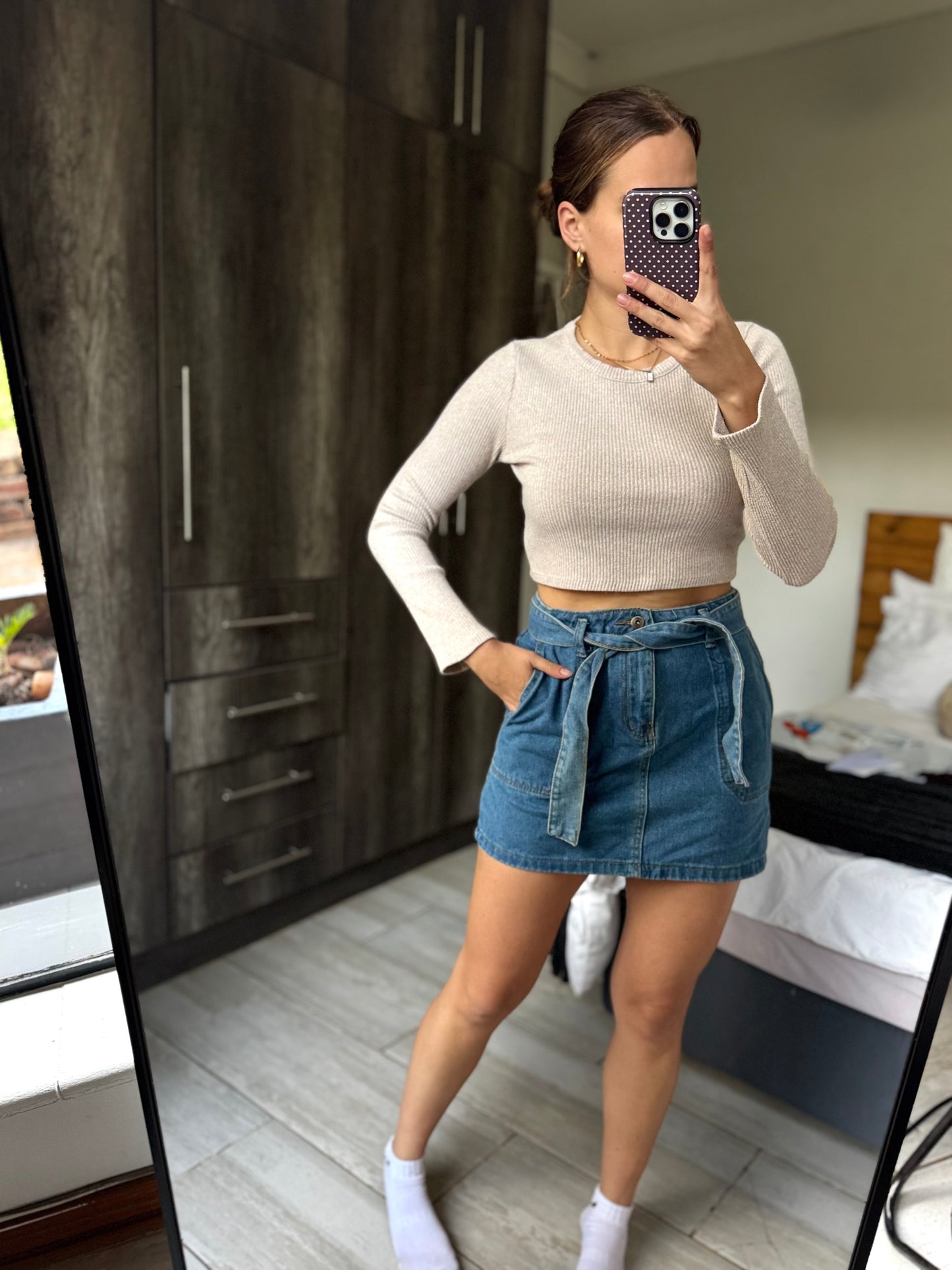 Denim skirt (A)
