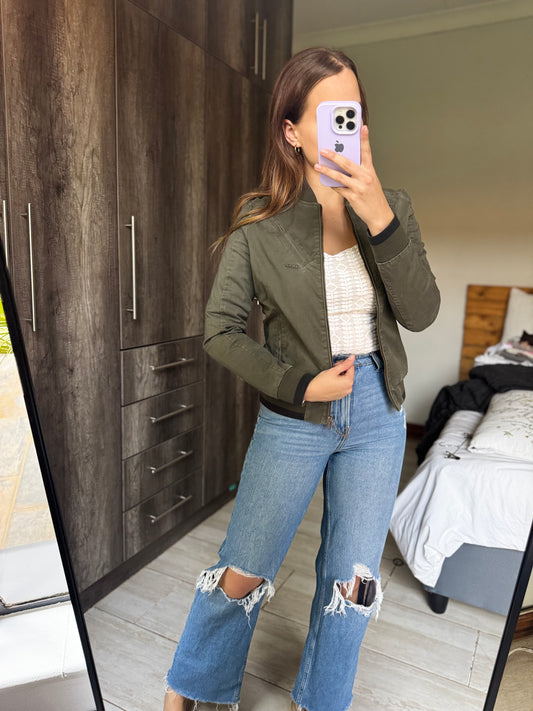 KINGSLEY HEATH green jacket (X4)