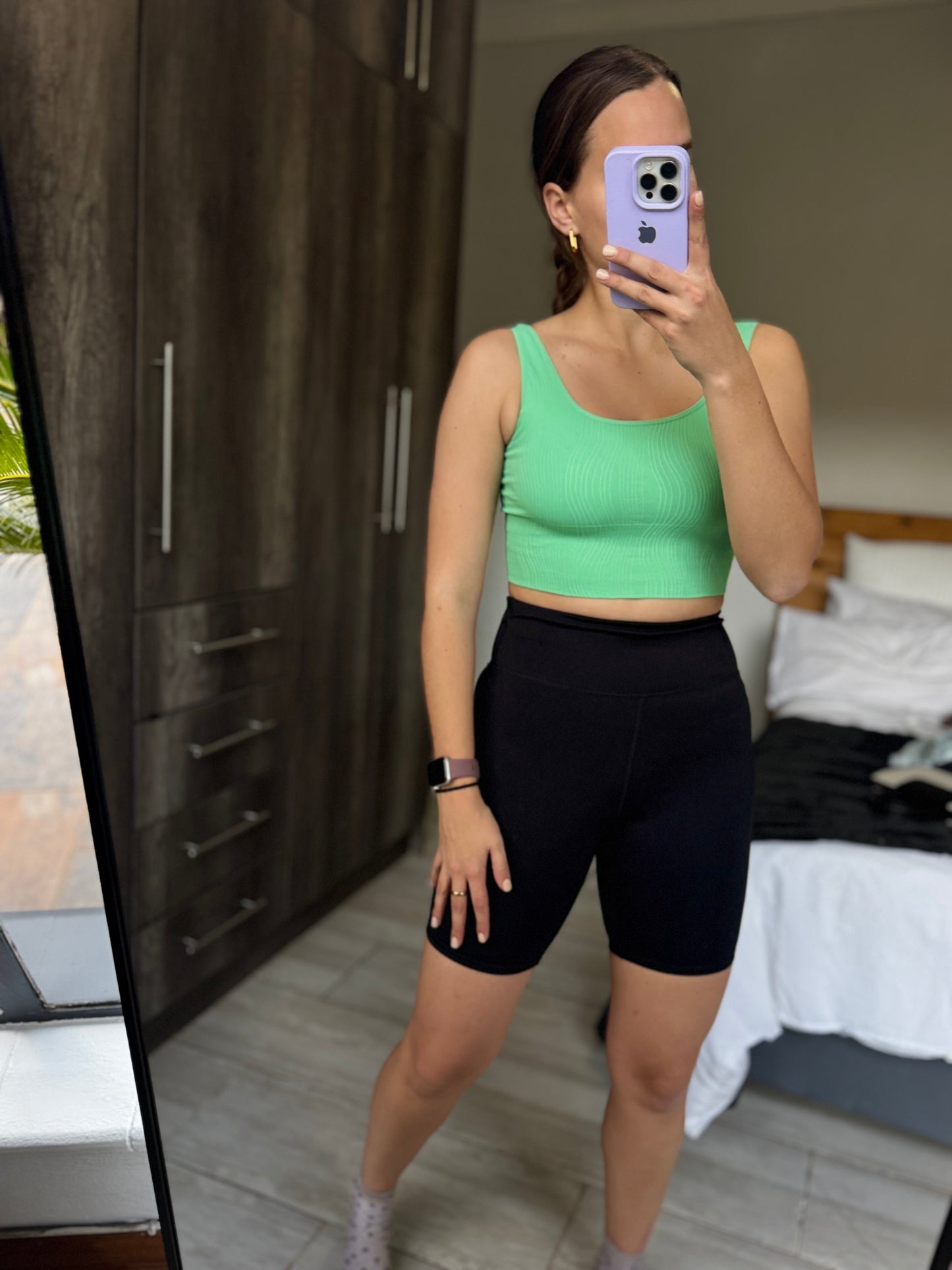 H&M move green top (HH)