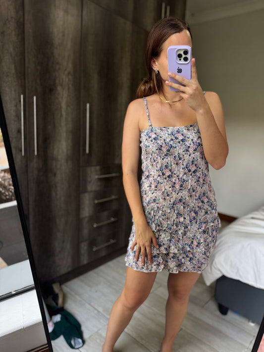 Floral dress (M)