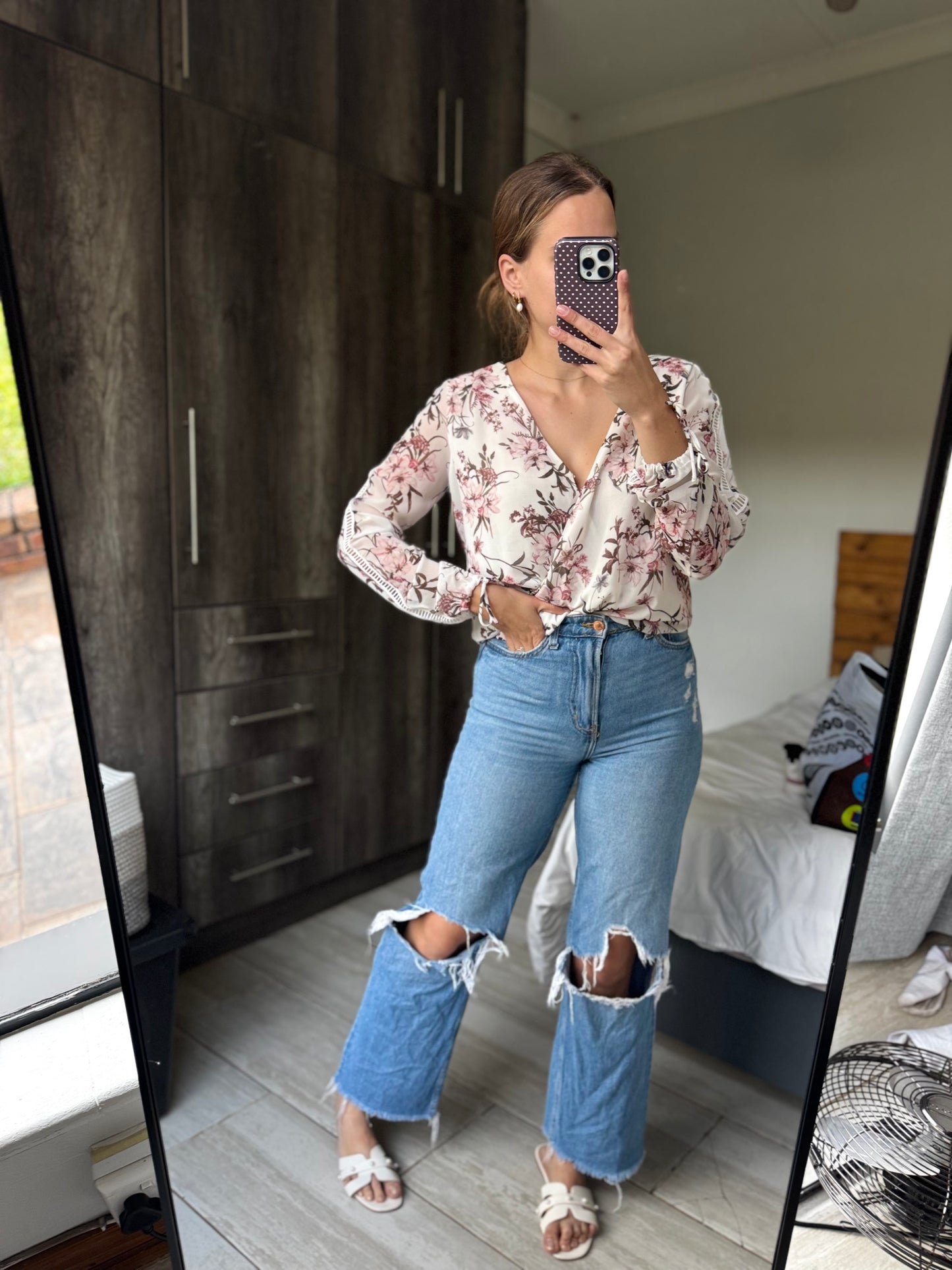 FOREVER NEW floral bodysuit (B)