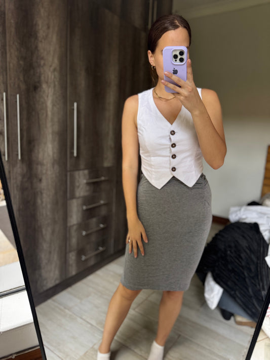 Grey skirt (K)
