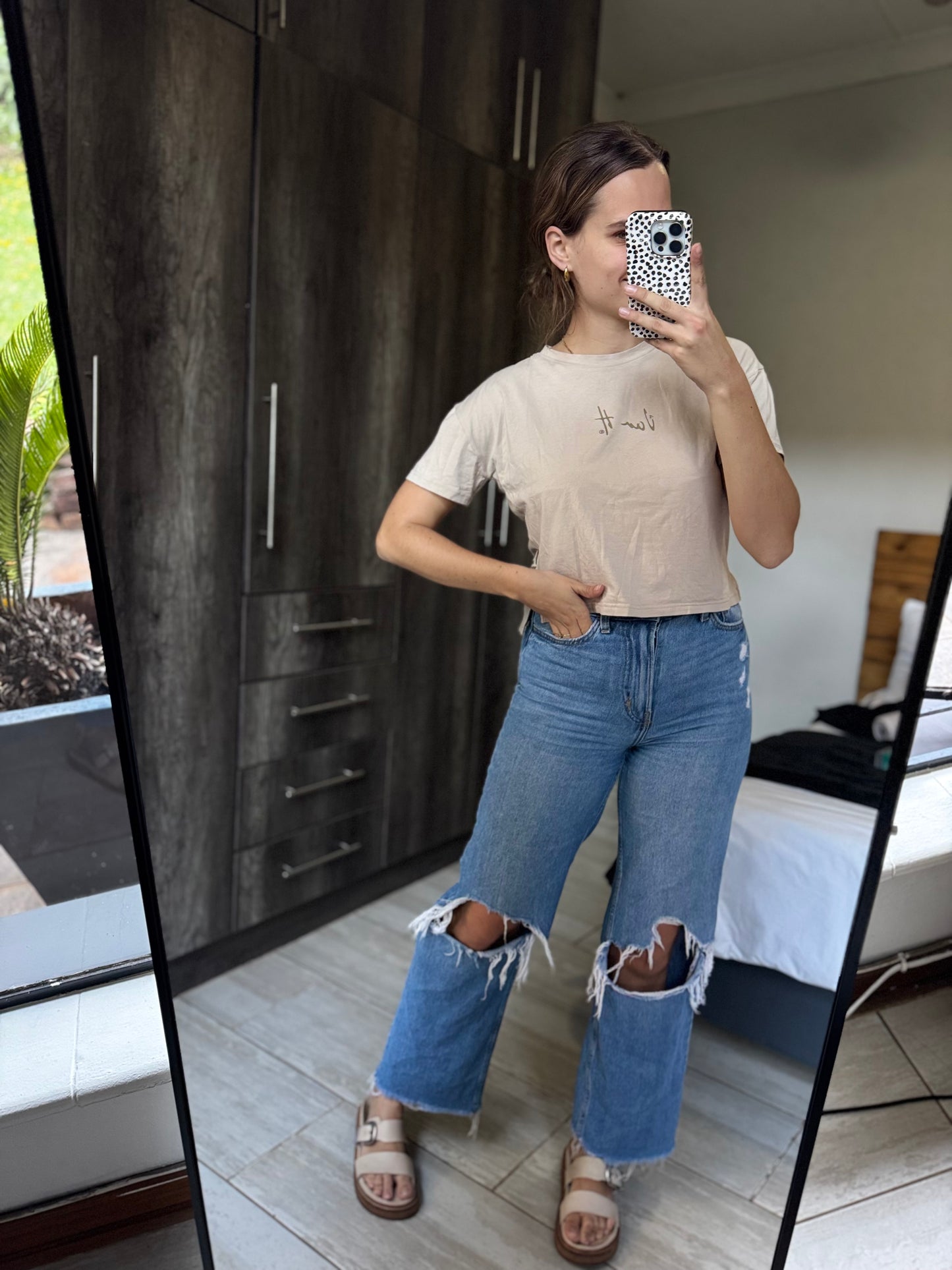 Van H cream tee (EE)