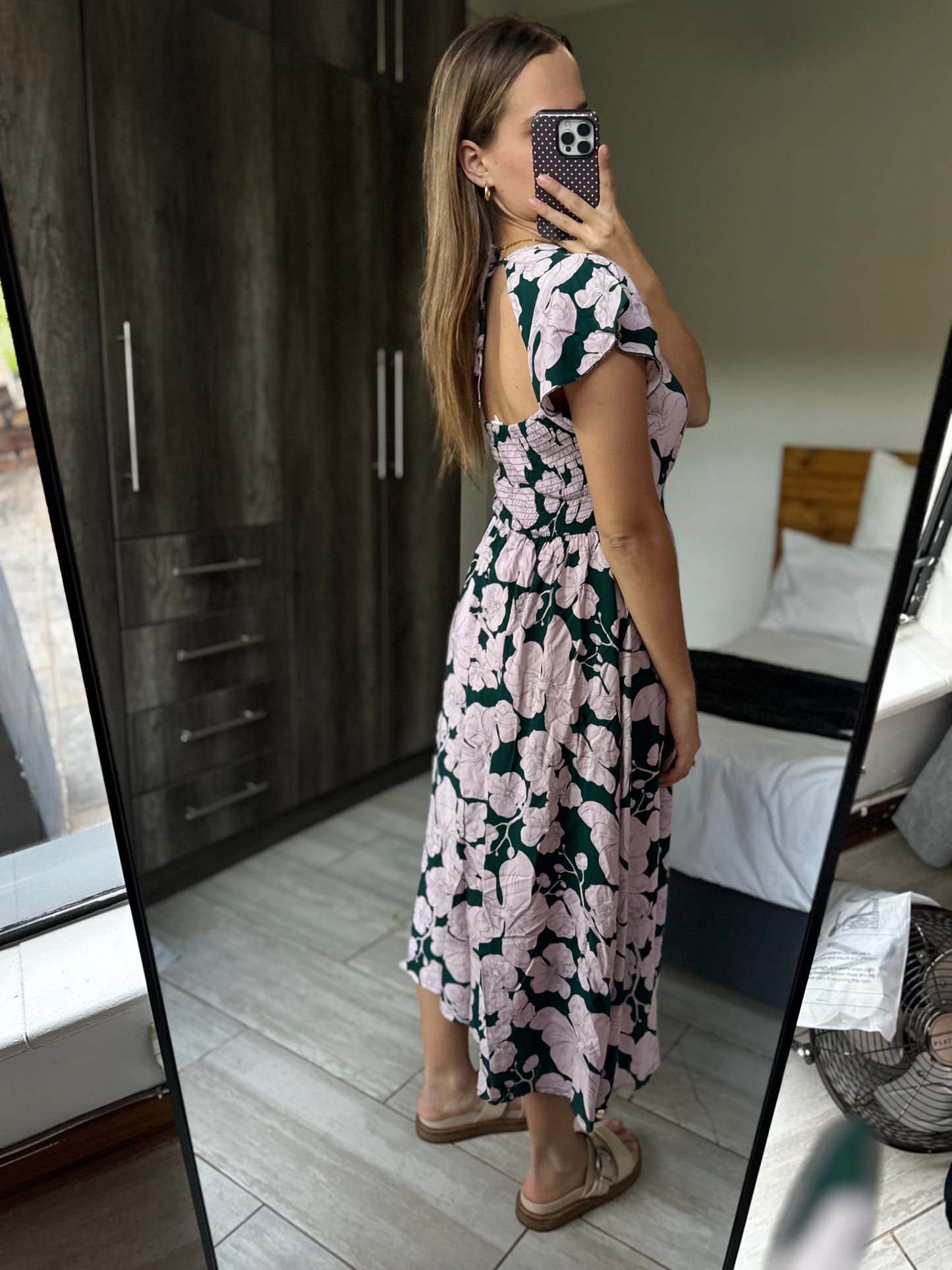 Refinery floral dress (H)