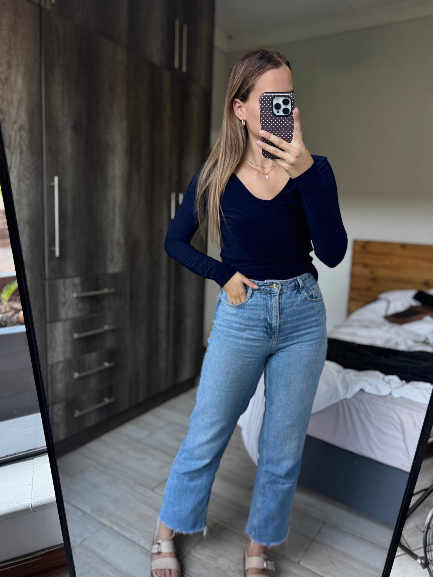 Navy top from Shopaholic (YY)