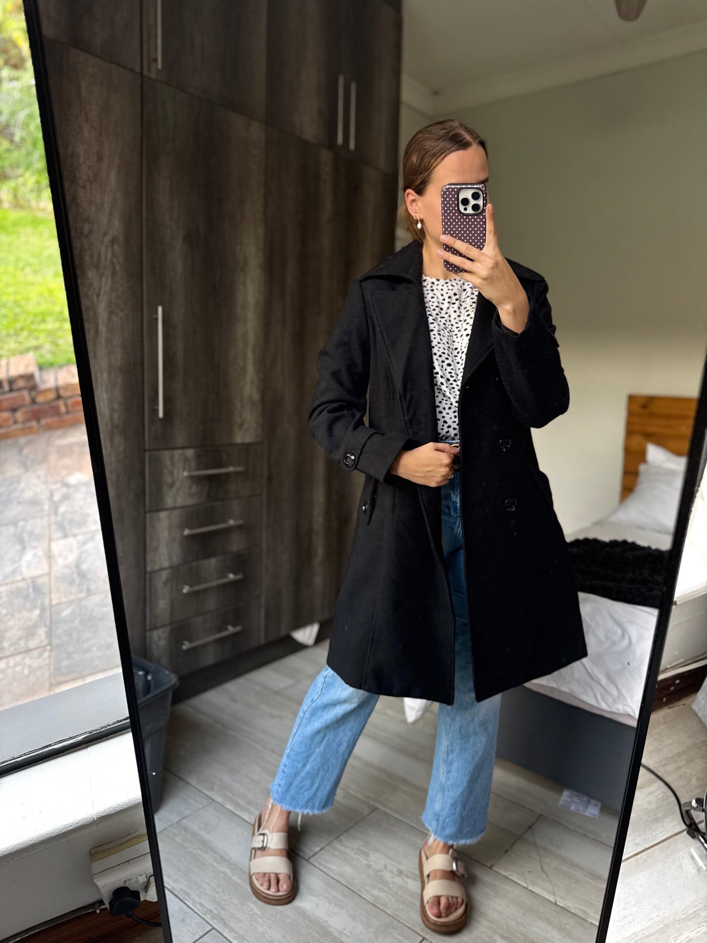 Black coat (W)