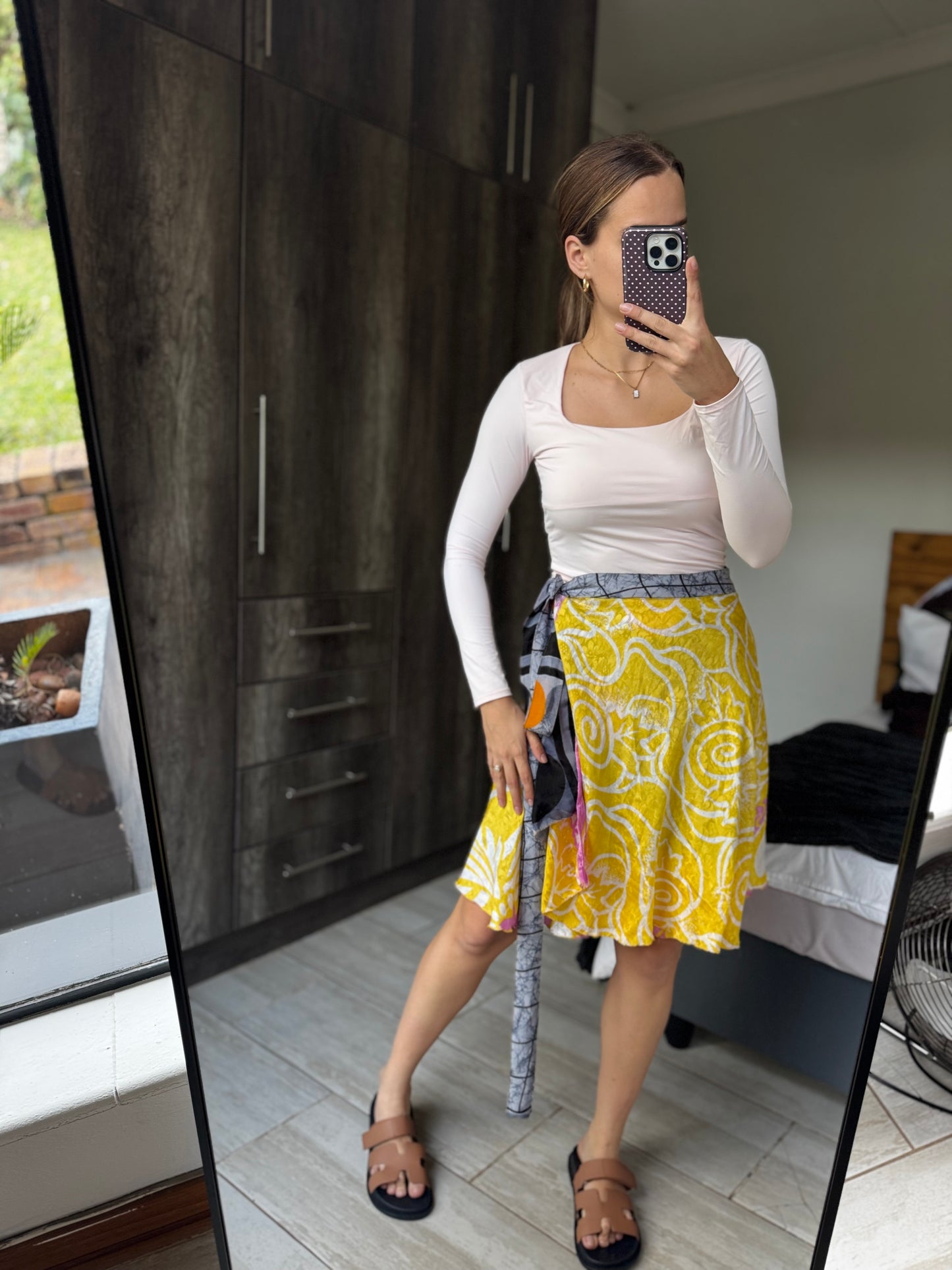 Pretty wrap skirt (KK)