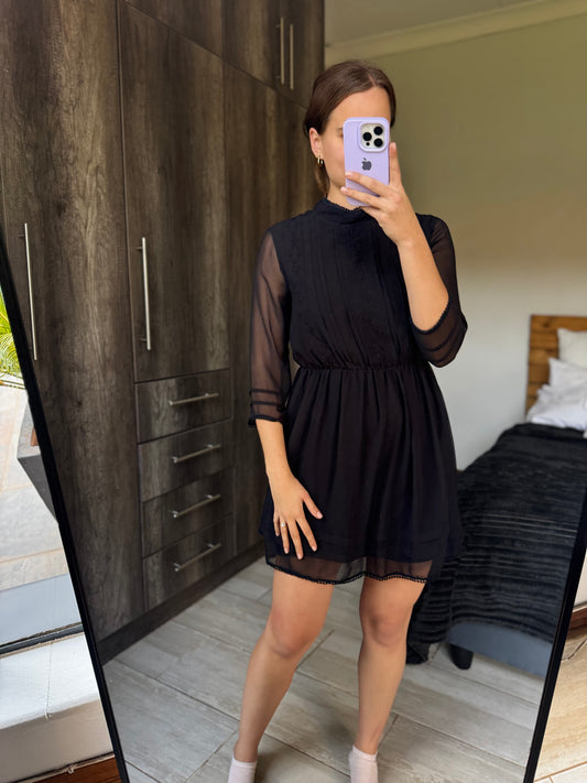 Woolworths black dress (F)