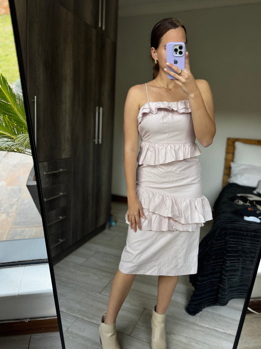 H&M pink dress (FF)