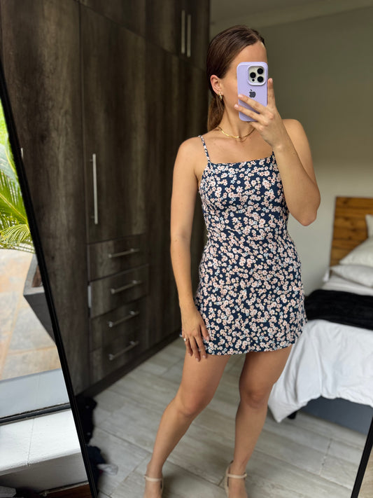 Cotton on floral dress (P)