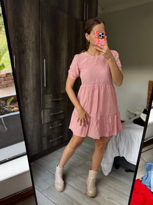 FOREVER NEW pink dress (Q)