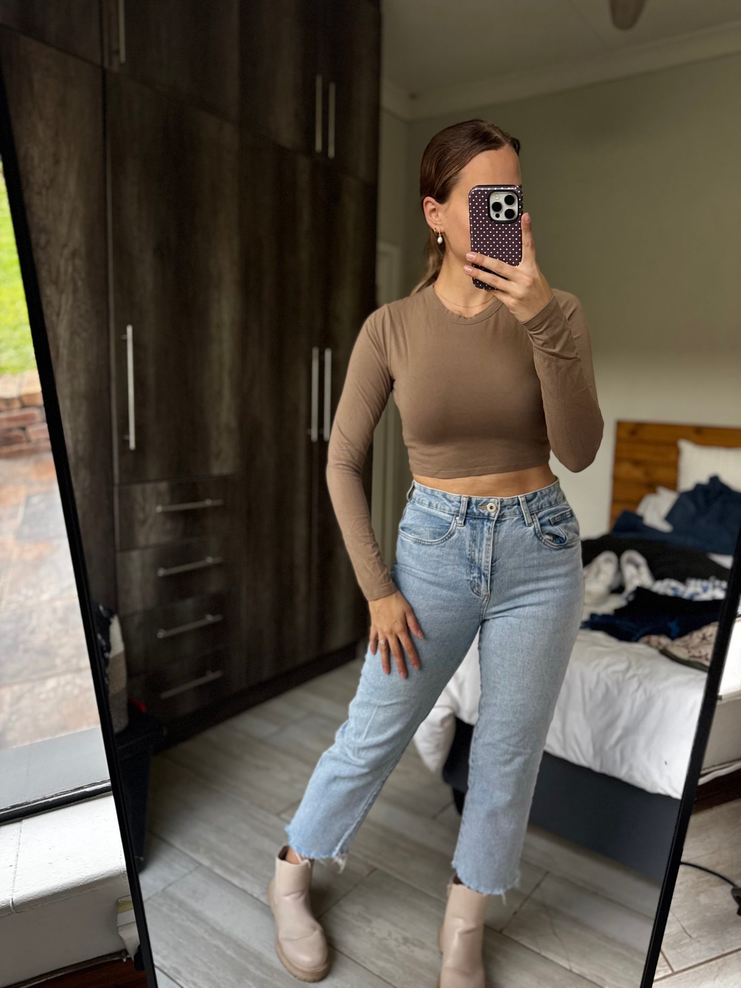 Cotton on brown long sleeve (BB)