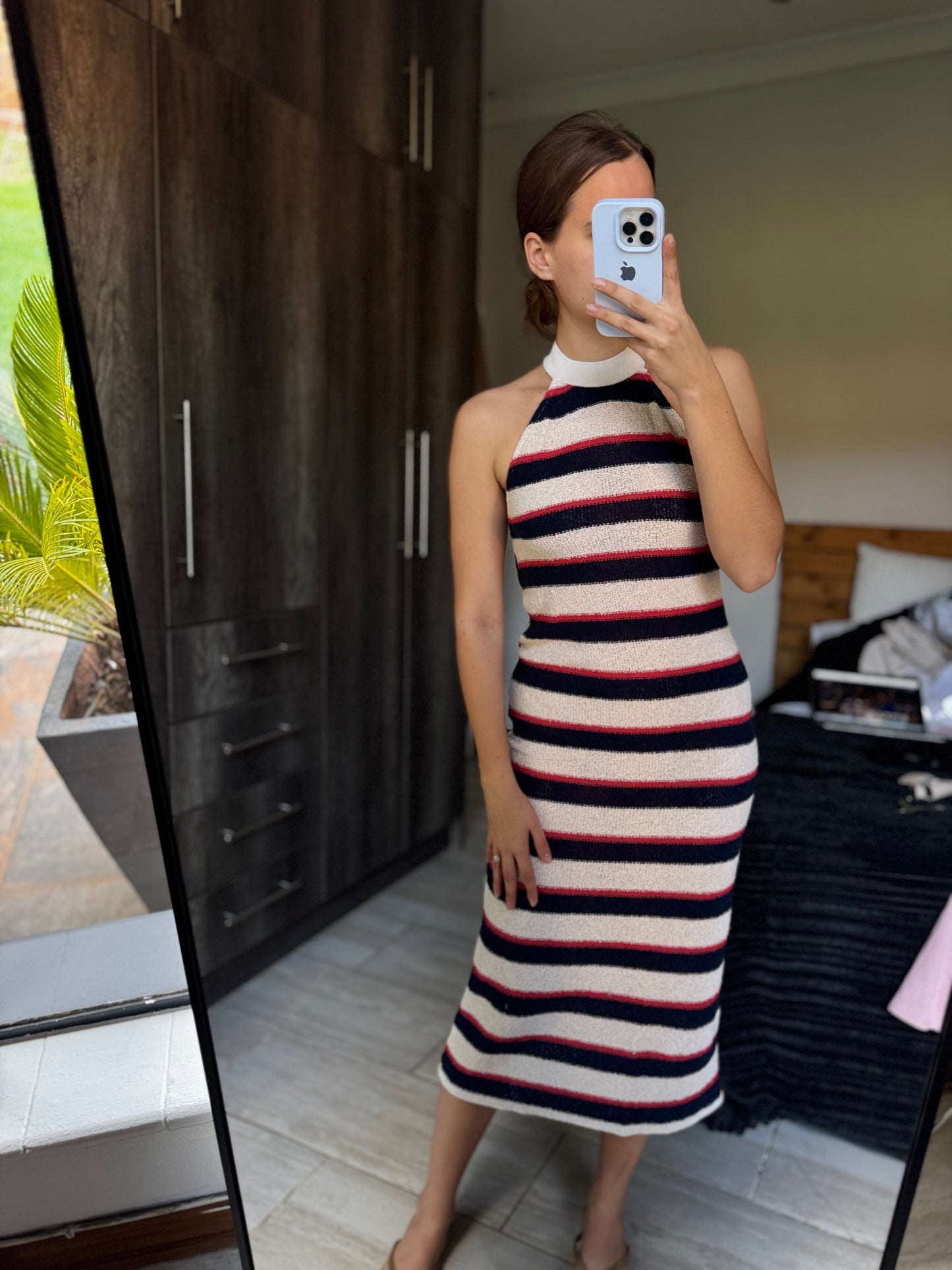 ZARA striped knitted dress (HH)