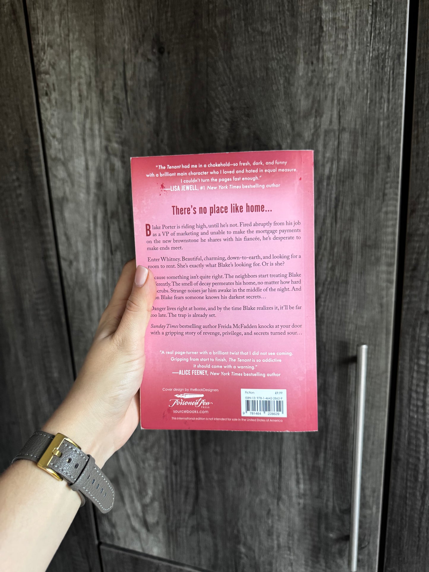 Brand New The Tenant book by Freida Mcfadden