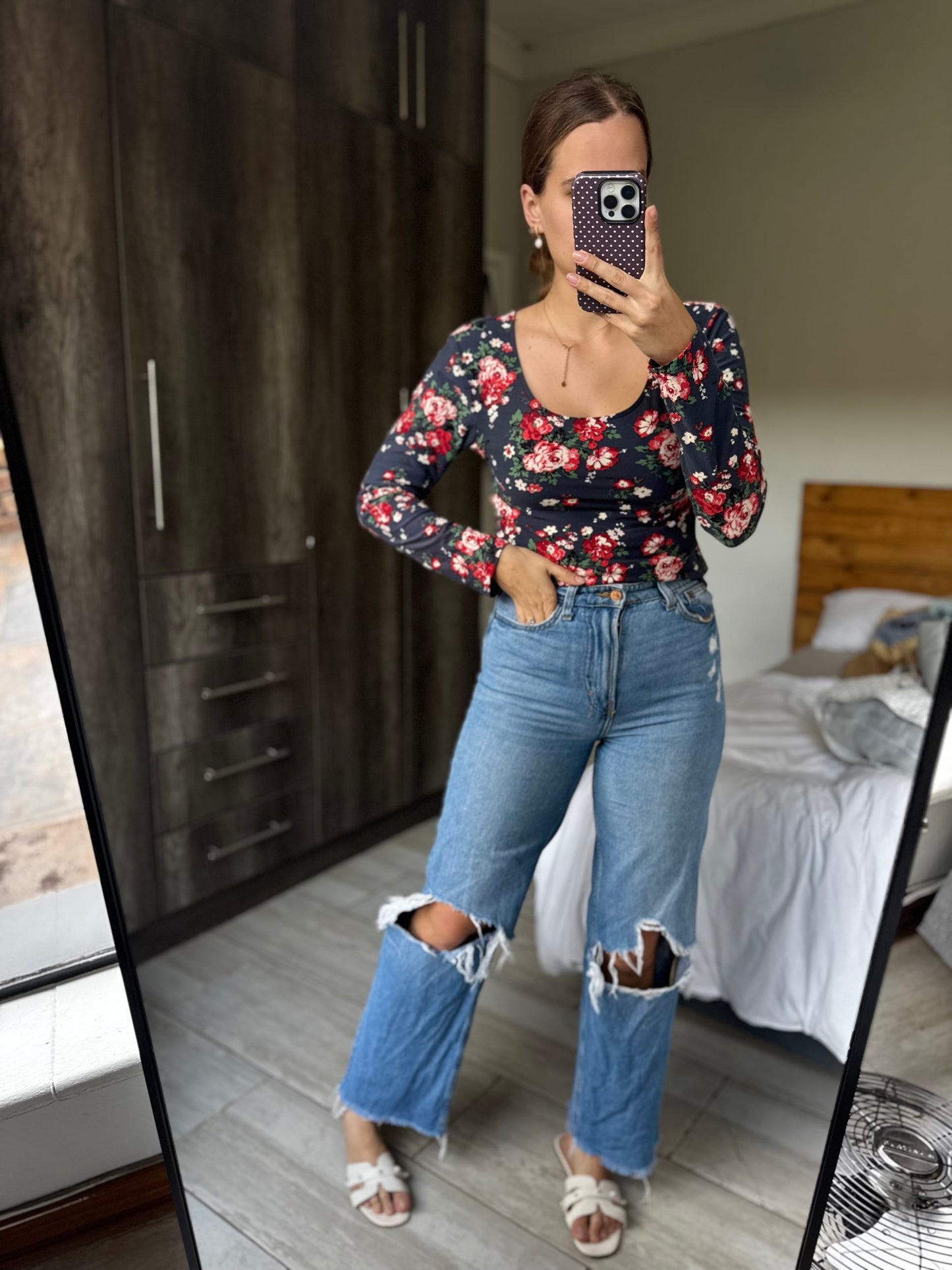 Floral long sleeve (K)