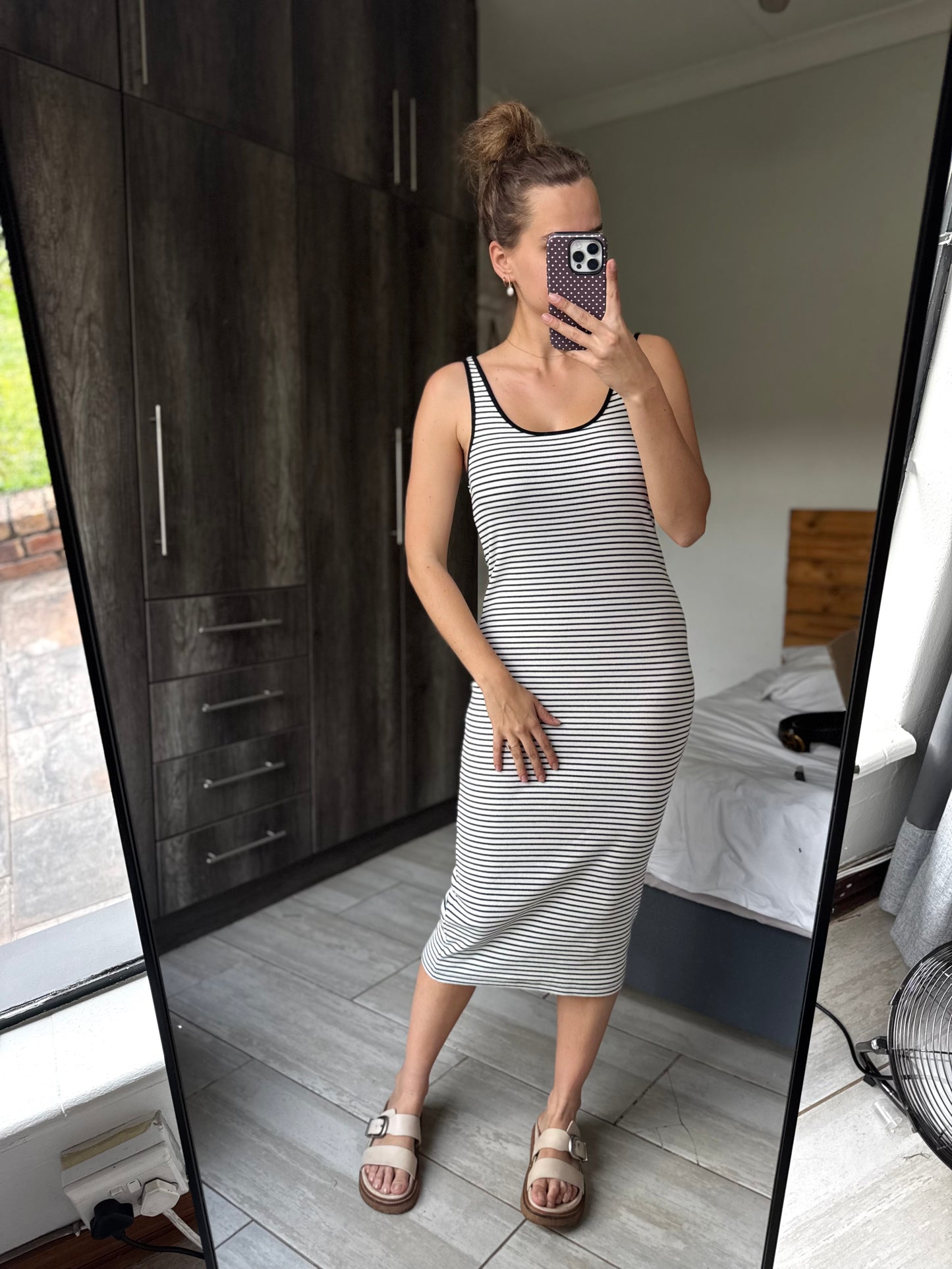 Brand New H&M ribbed dress (G)