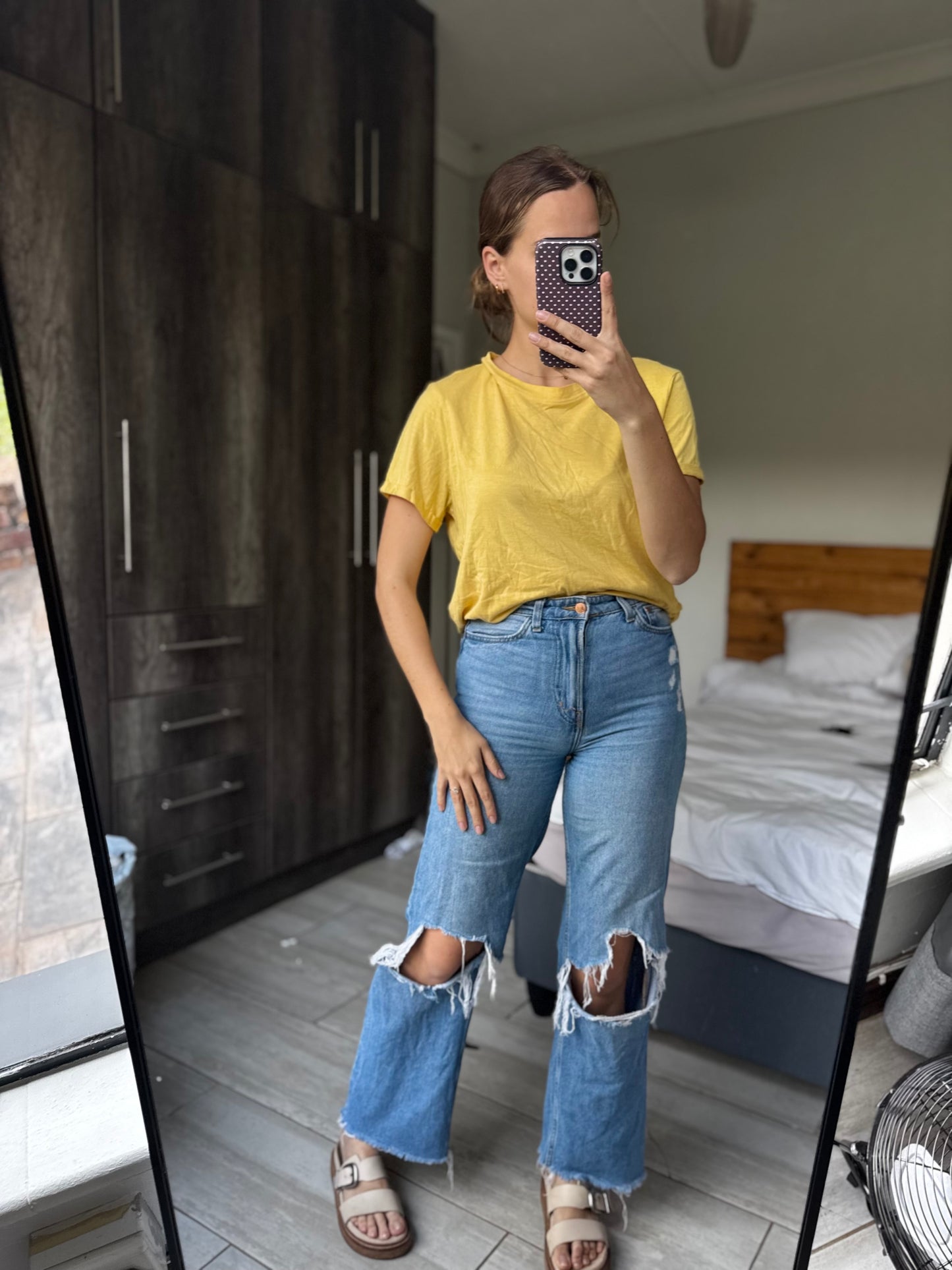 Old Khaki yellow tee (X1)