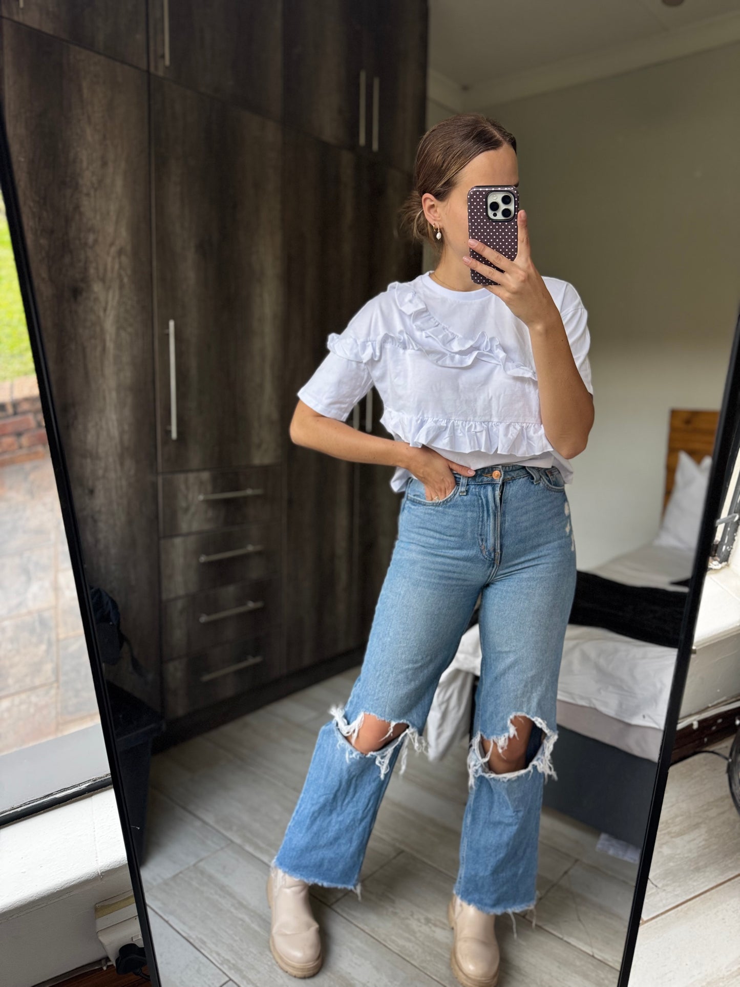 White tee (LL)
