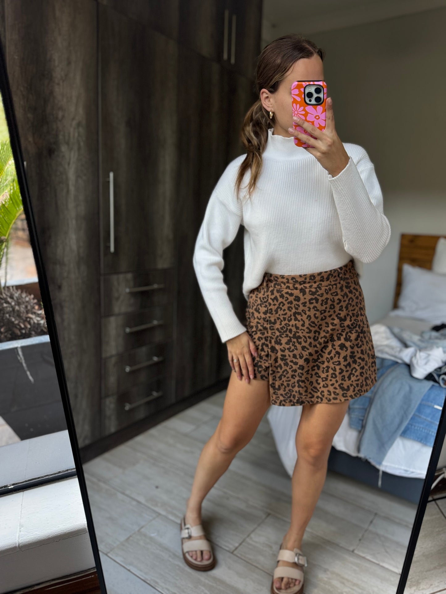 Leopard print skort (DD)