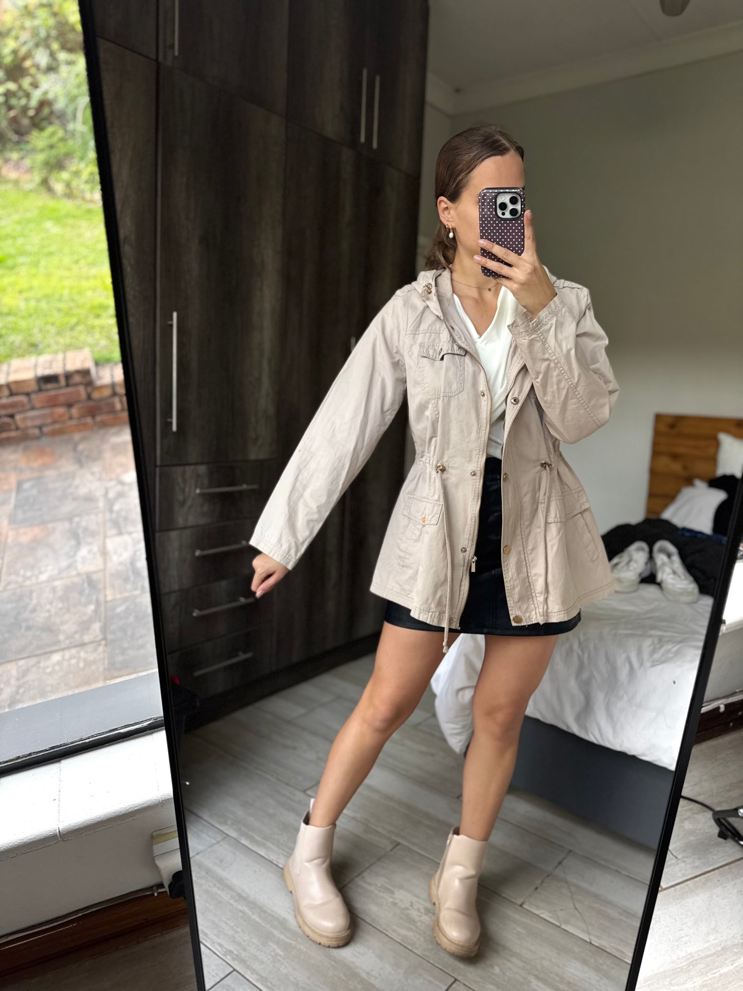 Cream jacket (X2)